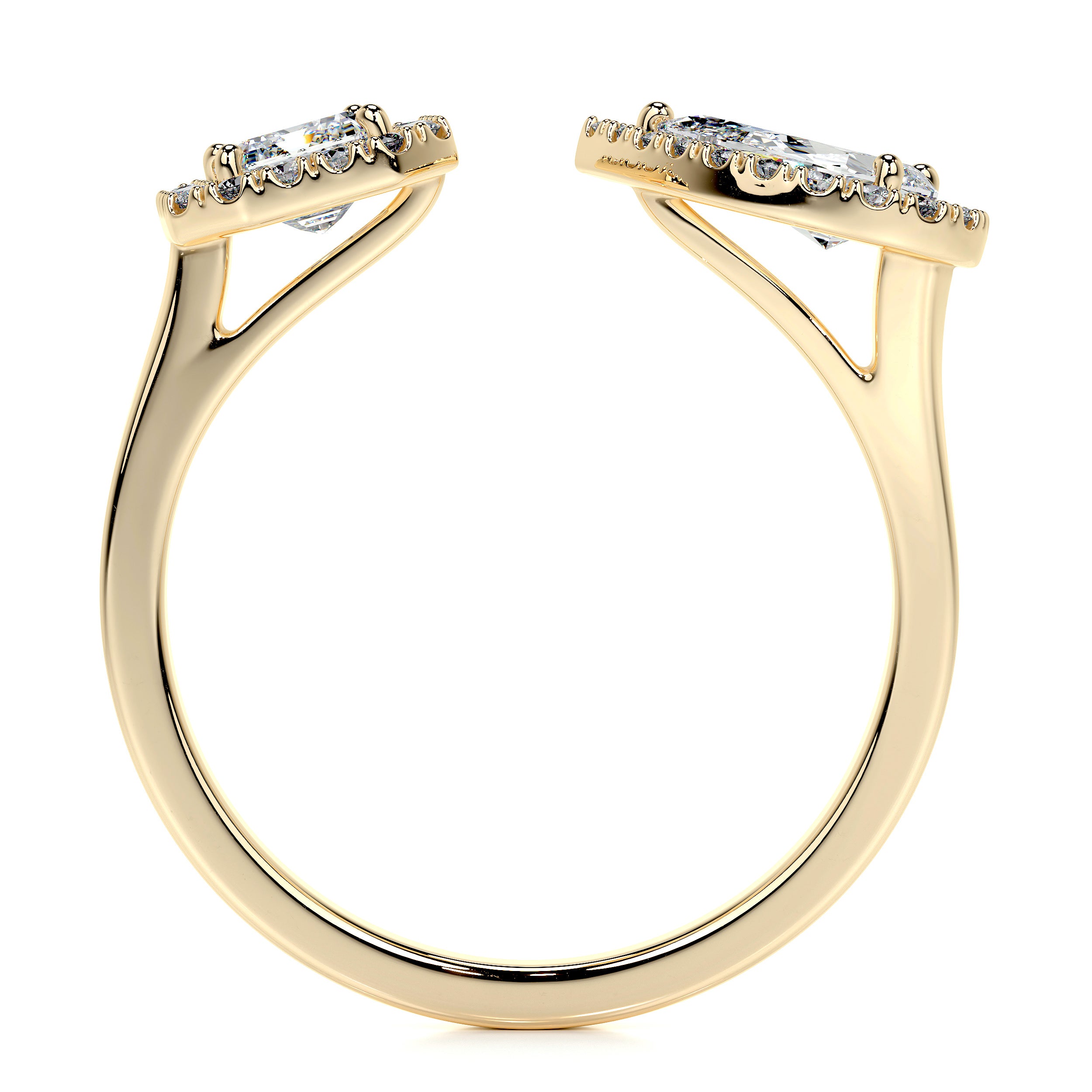 Edith Lab Grown Diamond Wedding Ring (1.2 Carat) -18K Yellow Gold、mySite、hinf8tx79