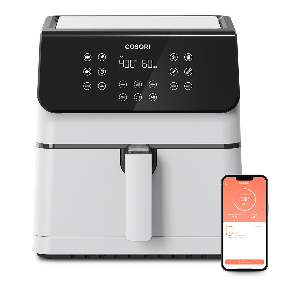 Pro II 5.8-Quart Smart Air Fryer - White、mySite、fannypackpong