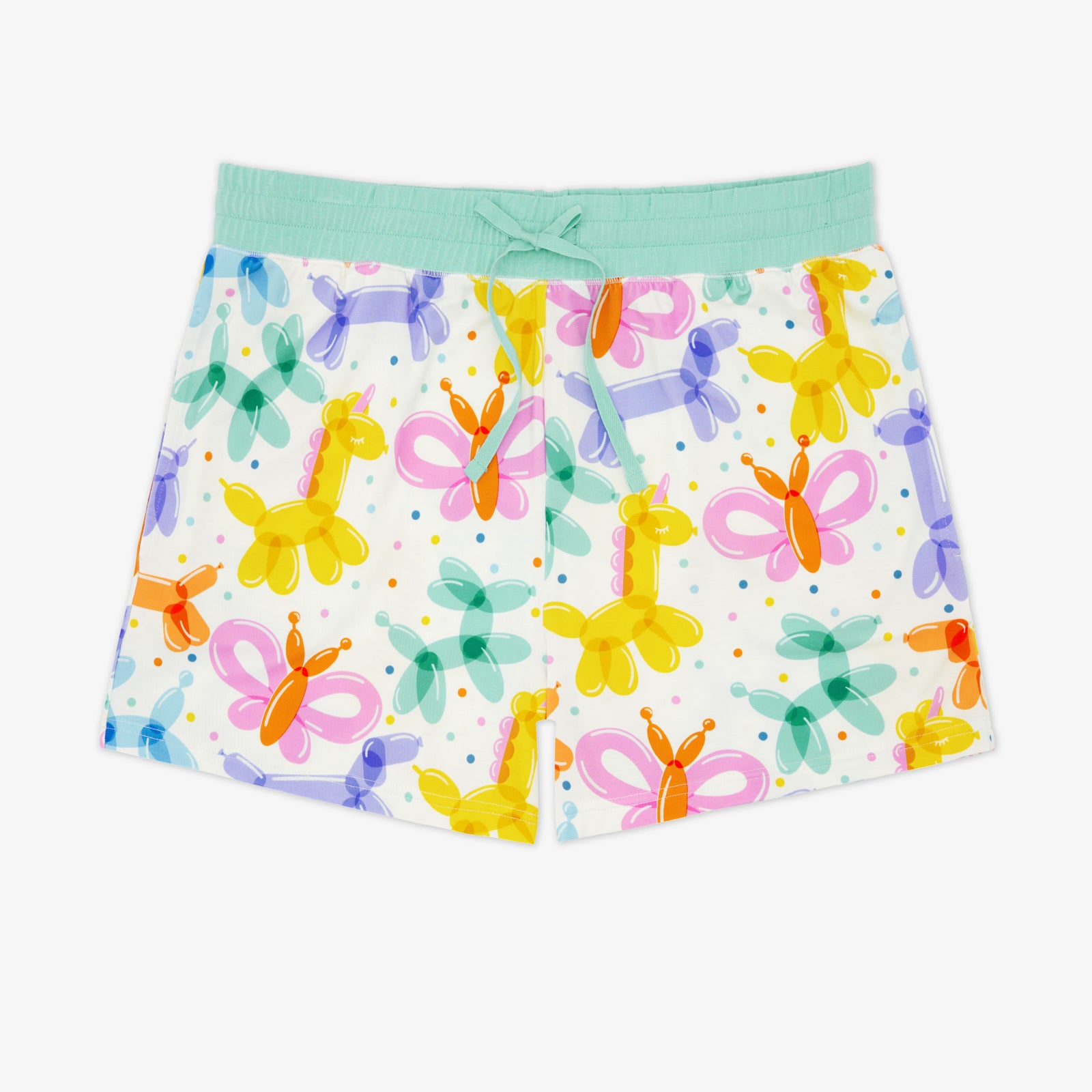 Balloon Bash Women's Pajama Shorts、mySite、g9winljtr