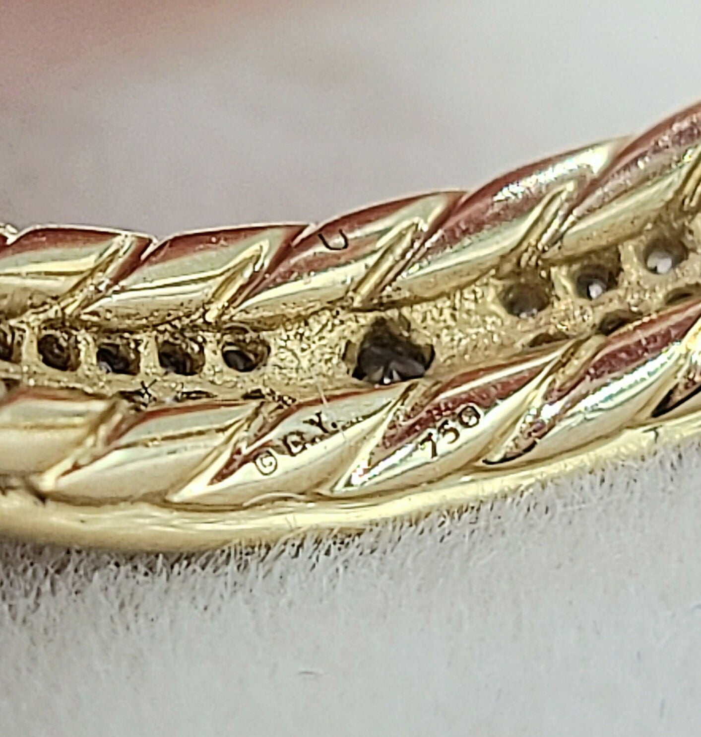 David Yurman Modern Renaissance Ring 18K Gold & Diamonds、mySite、hinf8tx79