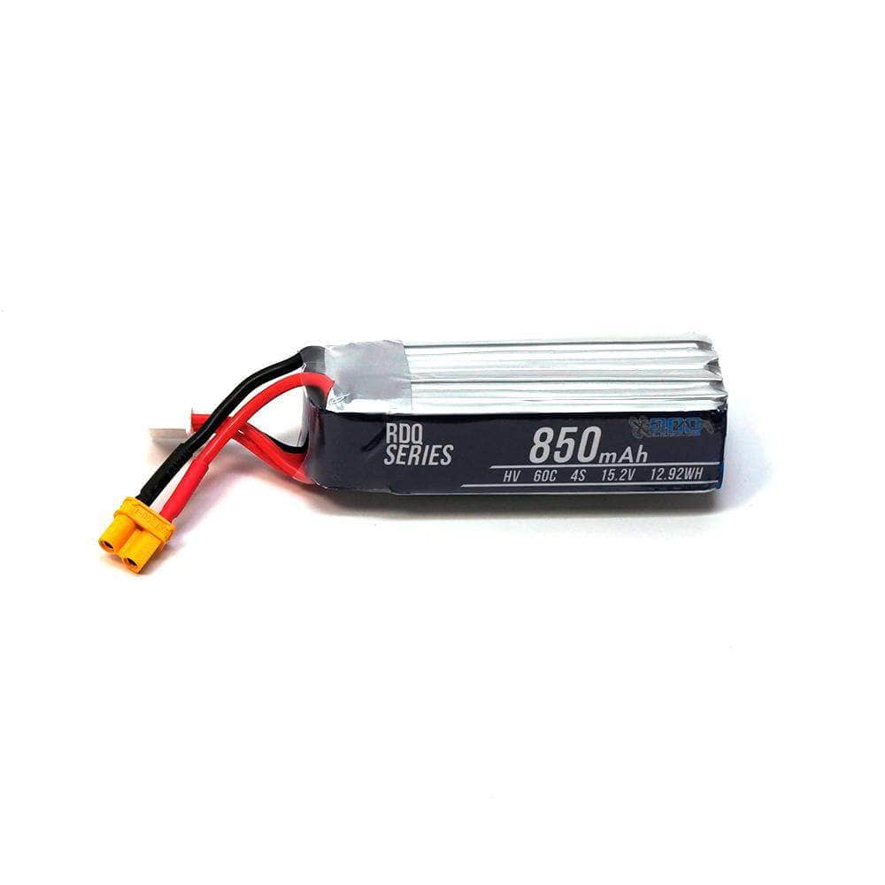  RDQ Series 15.2V 4S 850mAh 60C LiHV Whoop/Micro Battery (Long Type) - XT30、mySite、merchandisen