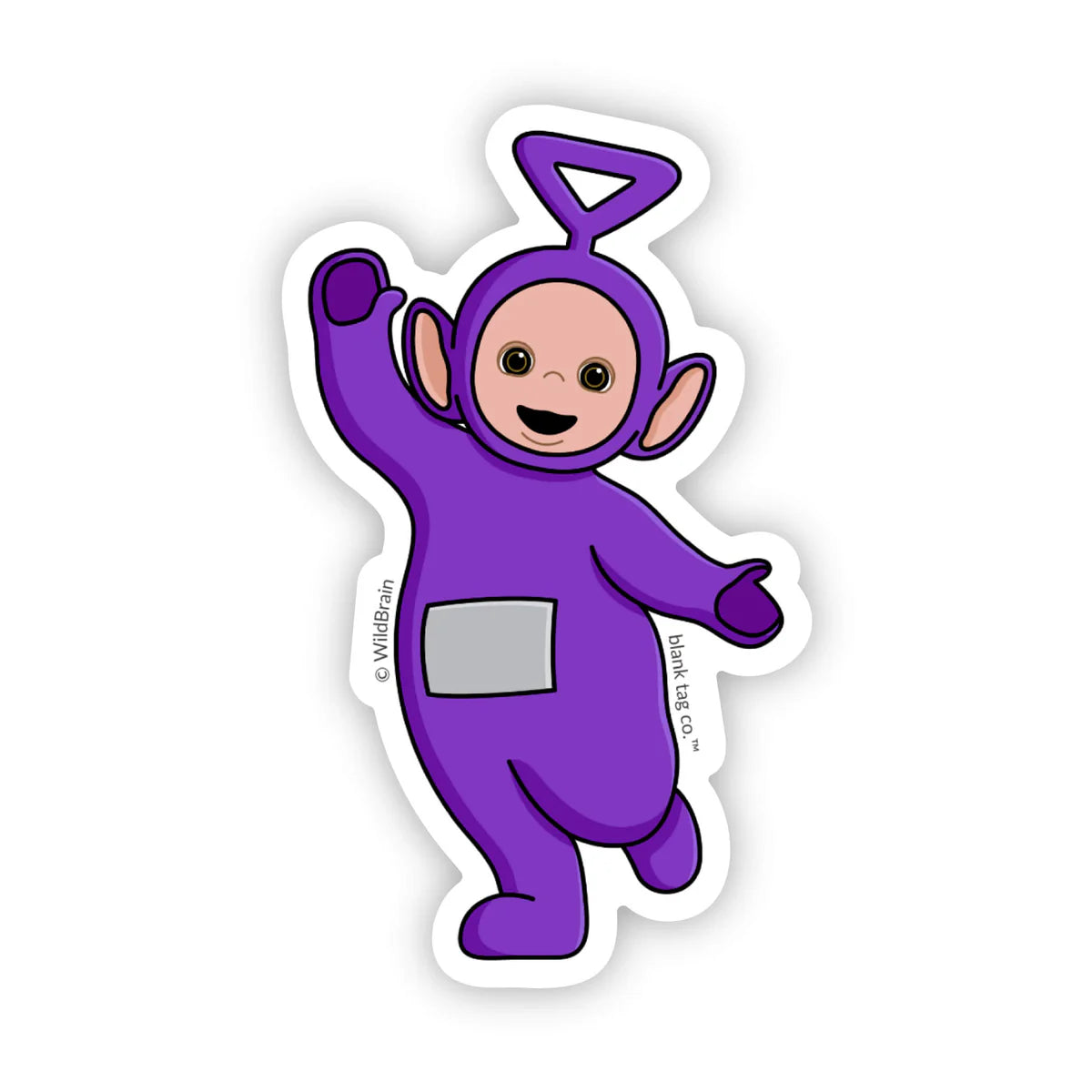  The Teletubbies Tinky Winky Vinyl Sticker Decal、mySite、ghnorth