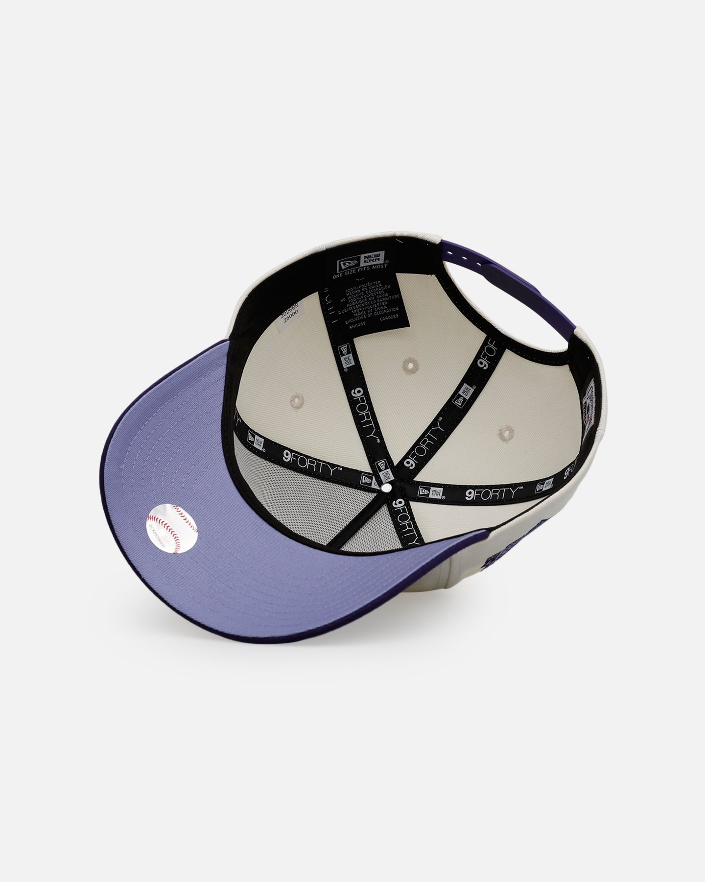 New Era New York Yankees 'Purple Haze 2.0' 9FORTY A-Frame Snapback Chrome/Purple、mySite、zt4zffjzw
