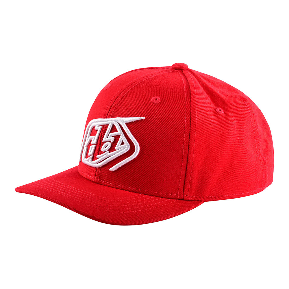 Snapback Hat Crop Red / White、mySite、dreamappss