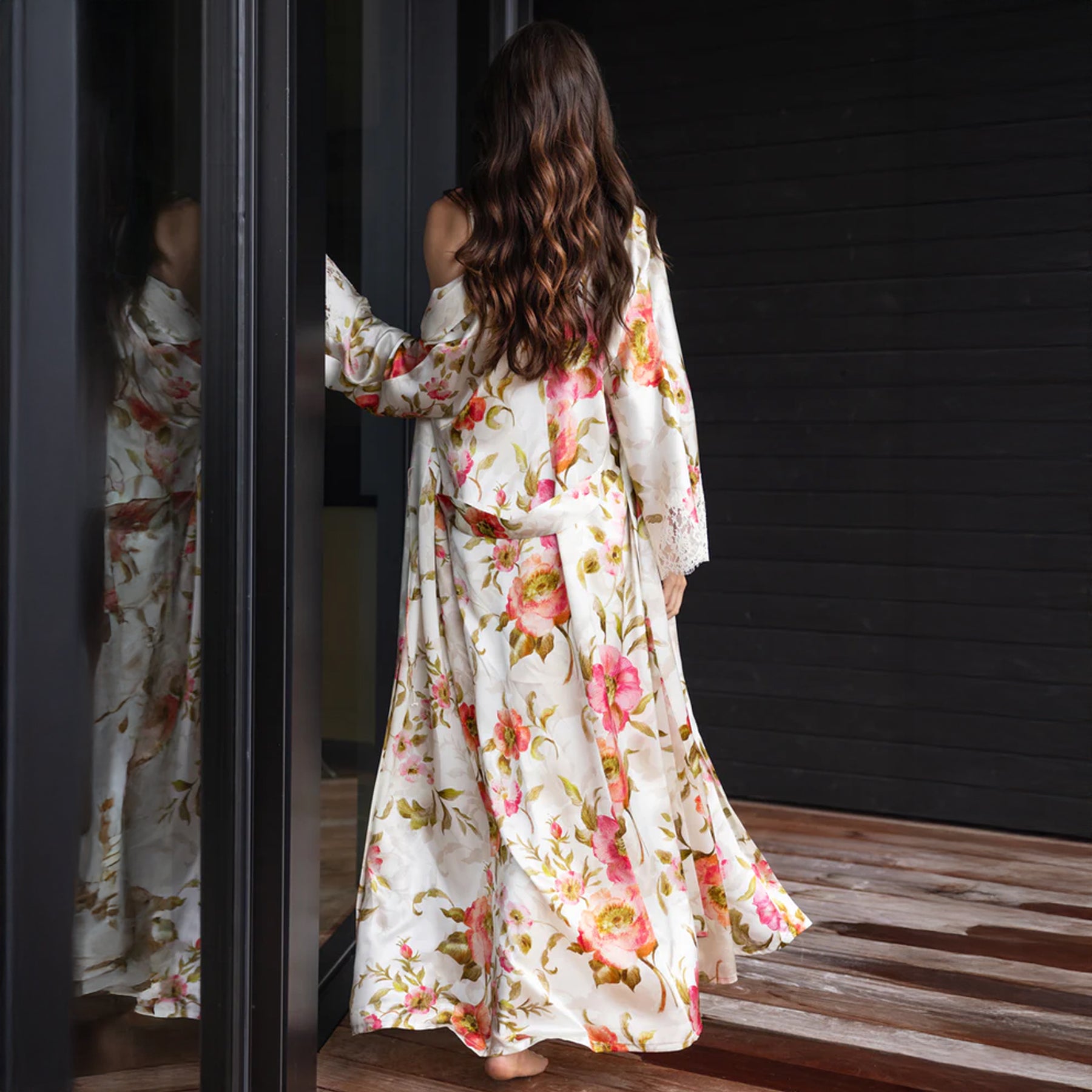  Christine Gazebo Print Robe、mySite、justintrudeaud