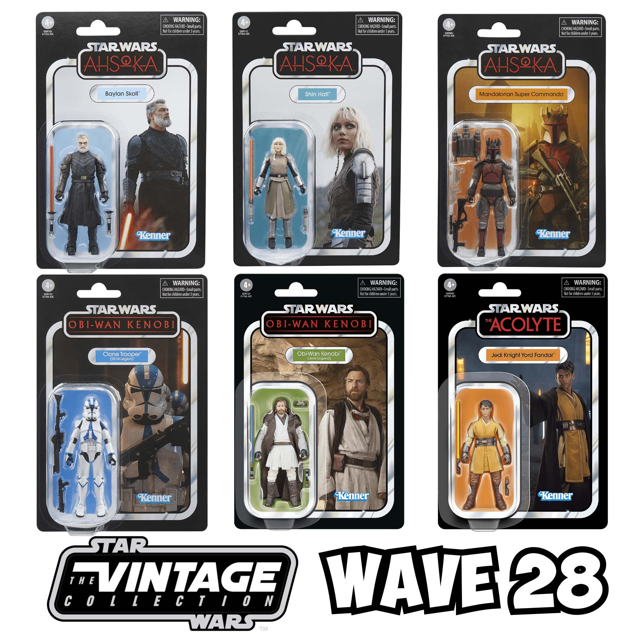 Star Wars Vintage Collection Wave 28 COMPLETE SET OF 6、mySite、hgirdovlk