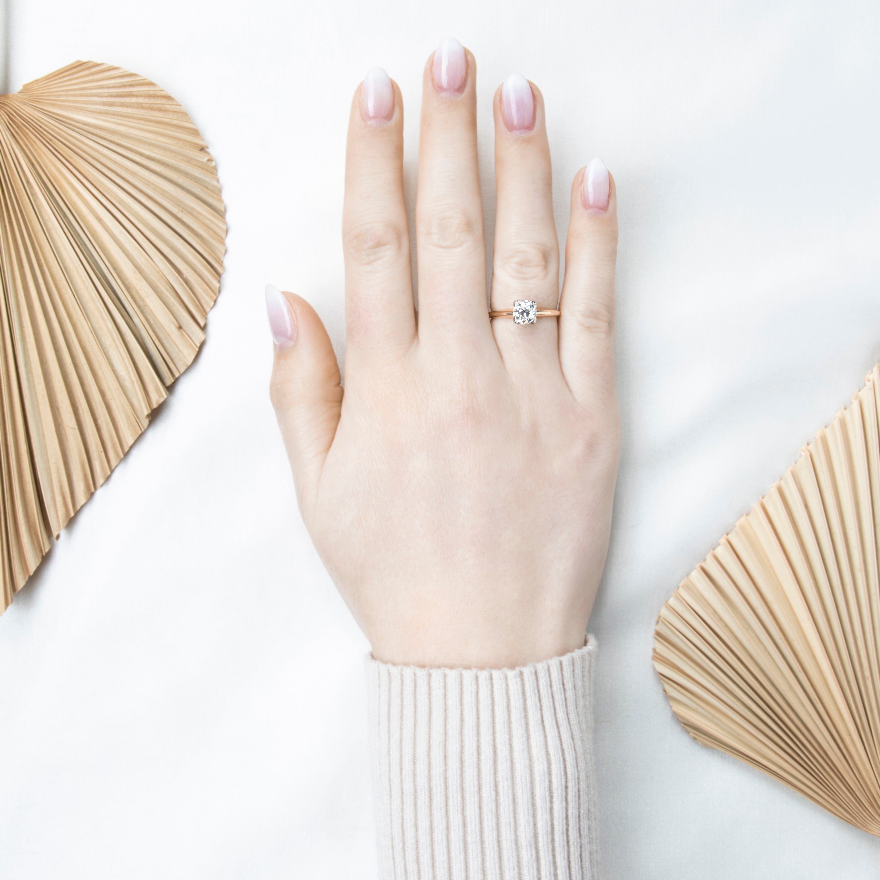 Antique 14k Yellow Gold .9ct Old European Cut Diamond Solitaire Engagement Ring、mySite、hinf8tx79