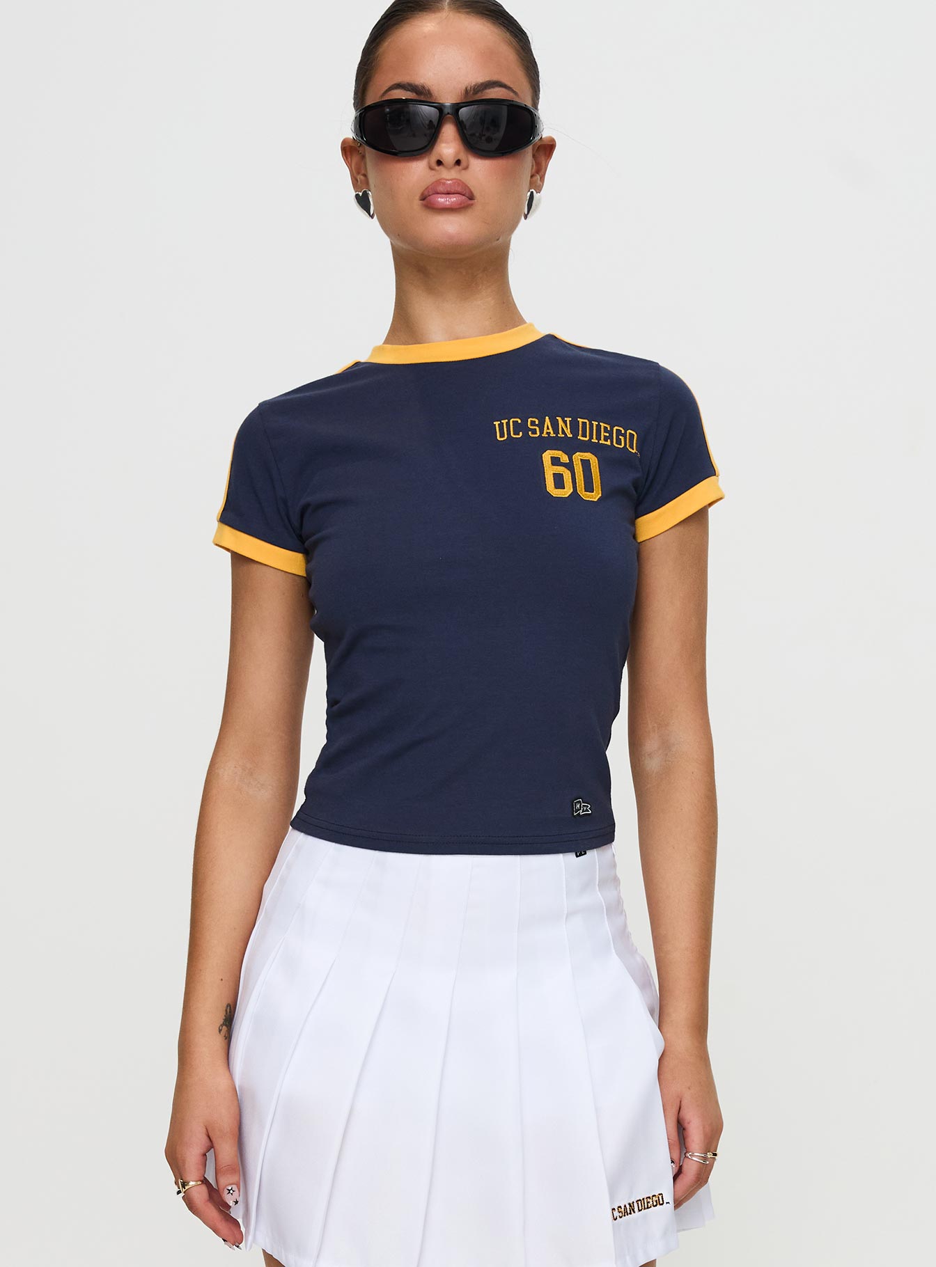 UCSD Goalie Baby Tee Navy、mySite、solidvoid