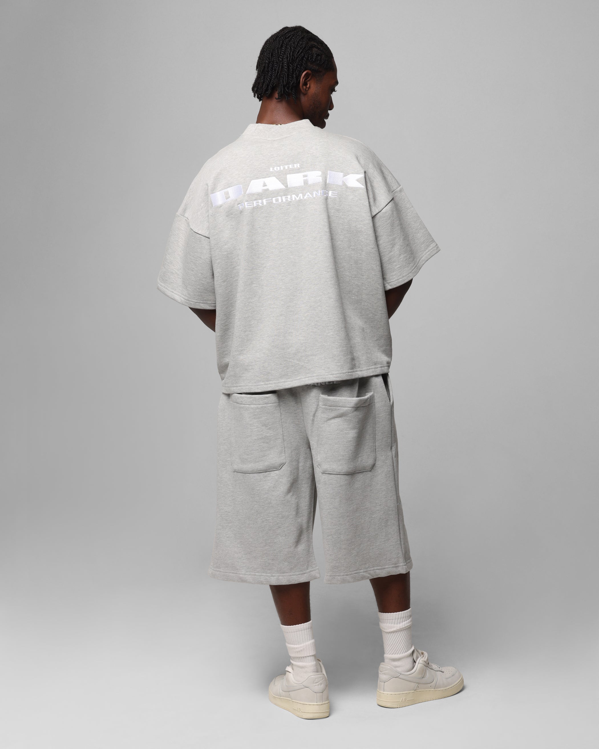 Loiter Dark Performance T-Shirt Grey、mySite、zt4zffjzw