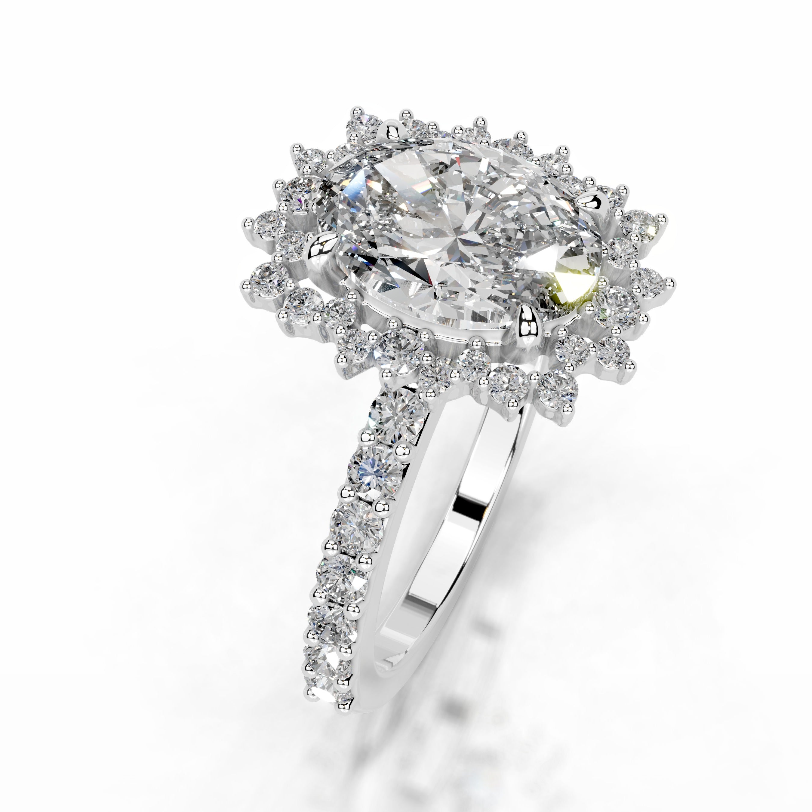 Gertrud Lab Grown Diamond Ring - 14K White Gold、mySite、hinf8tx79
