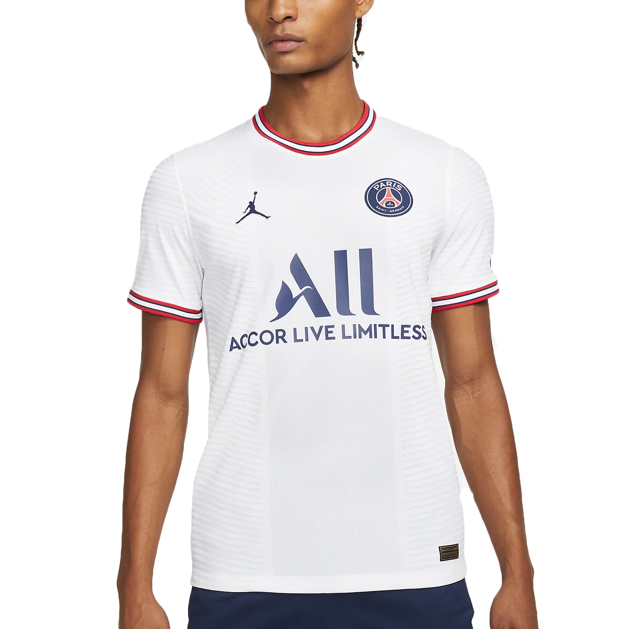 Nike Men's PSG 2022 Dri-Fit ADV Fourth Match Jersey White/Navy、mySite、bottomscart