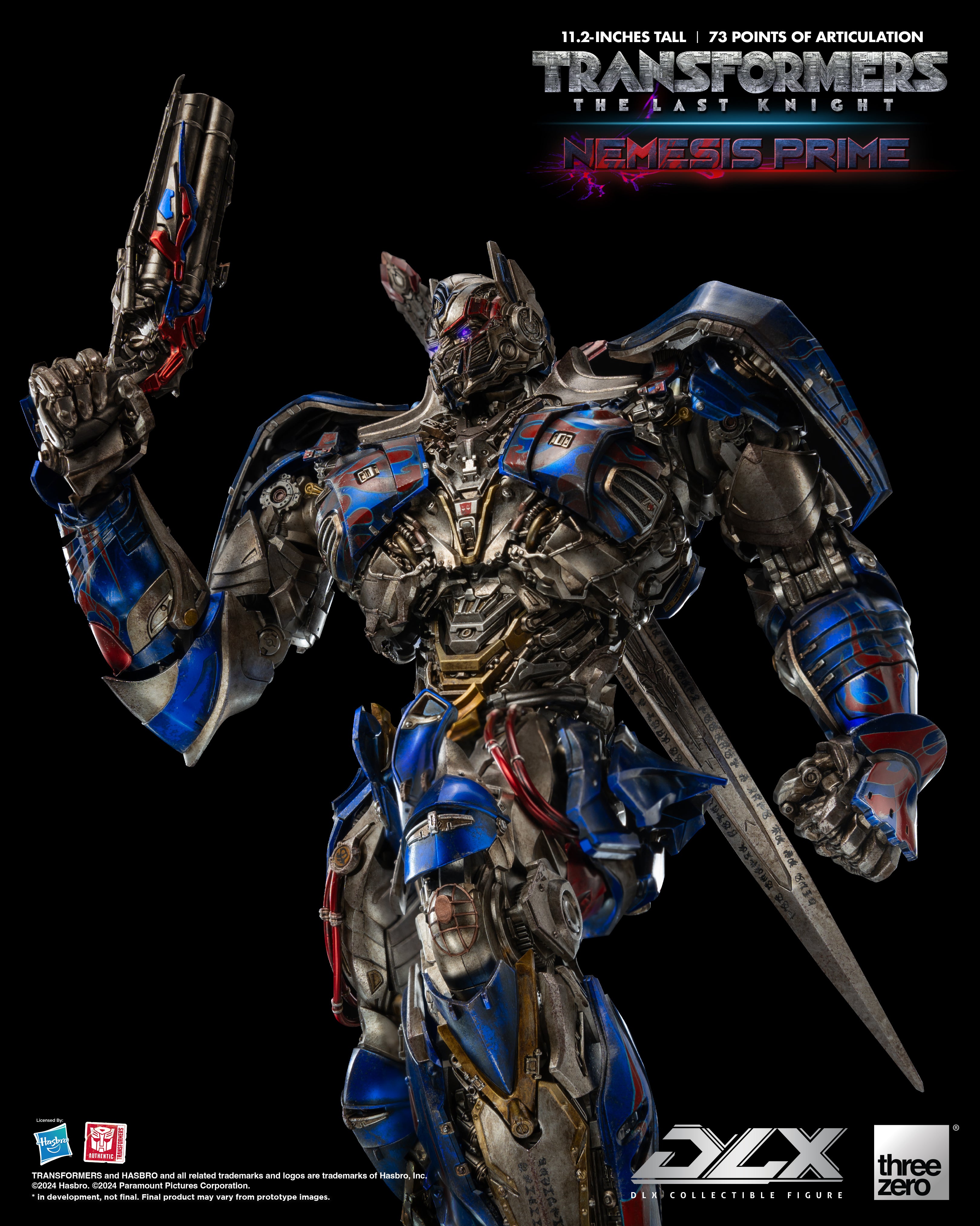 Threezero Transformers: The Last Knight DLX Nemesis Prime、mySite、hgirdovlk