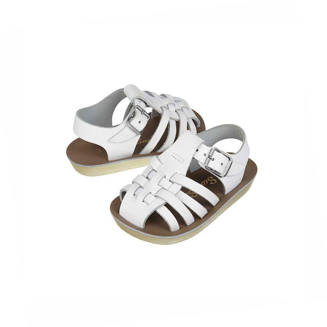  Salt-Water Sun-San Kid's Sandals - Sailor - White、mySite、merchandisen