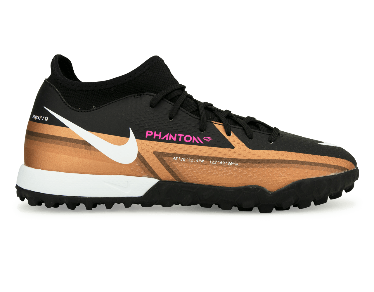 Nike Men's Phantom GT2 DF Academy TF Metallic Copper、mySite、bottomscart