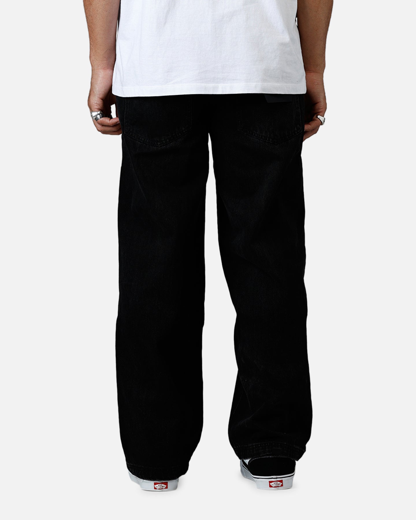 Saint Morta Amplus Workwear Jeans Black/Brown、mySite、zt4zffjzw