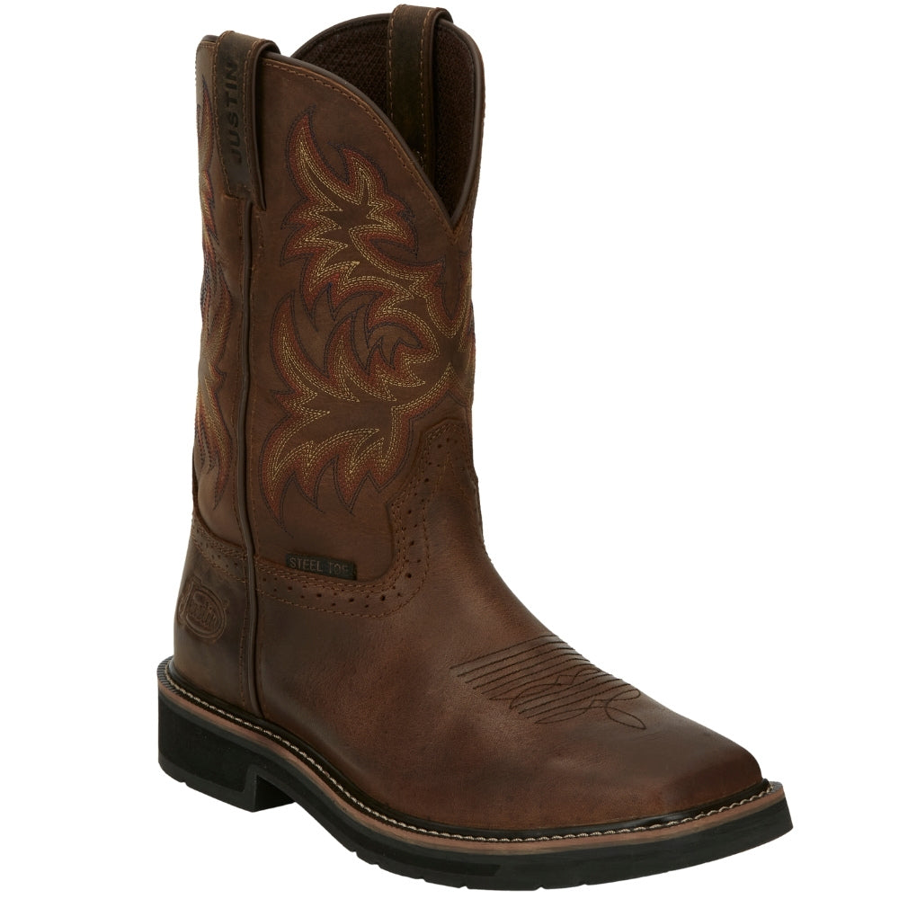 Driller 11 inch Electrical Steel Toe Work Boots、mySite、gtrtttuynbv