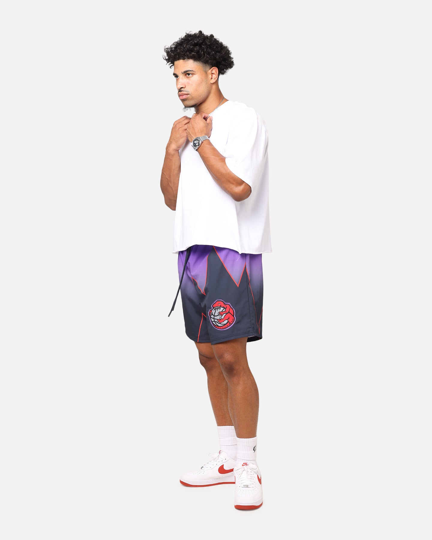 Mitchell & Ness Toronto Raptors 30 Year Shorts Black/Purple、mySite、zt4zffjzw