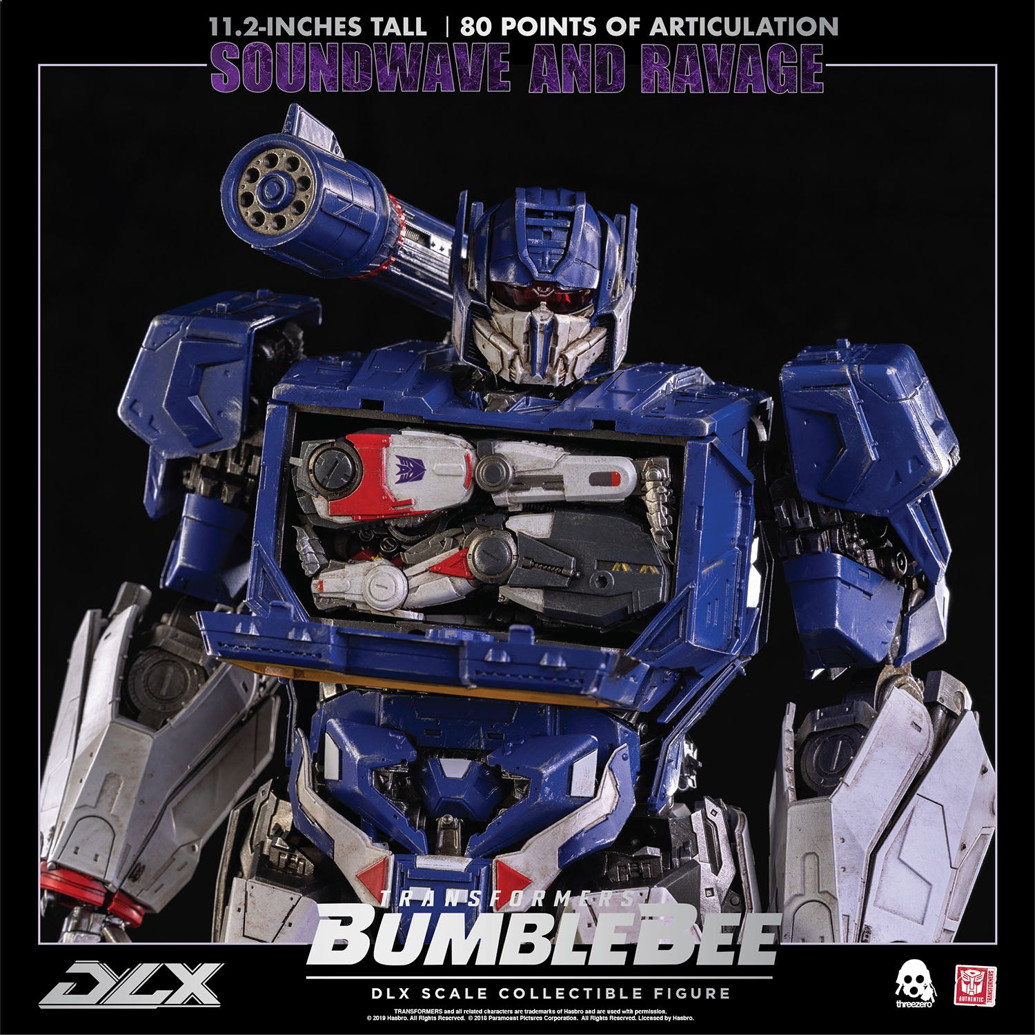 Transformers: Bumblebee DLX Scale Collectible Series Soundwave and Ravage、mySite、hgirdovlk