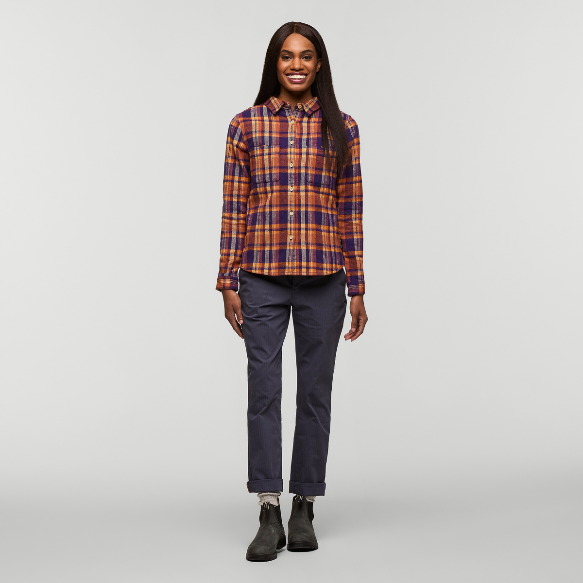 Mero Organic Flannel Shirt - Women's、mySite、shMero Organic Flannel Shirt - Women's、mySite、glenpowelloop_name
