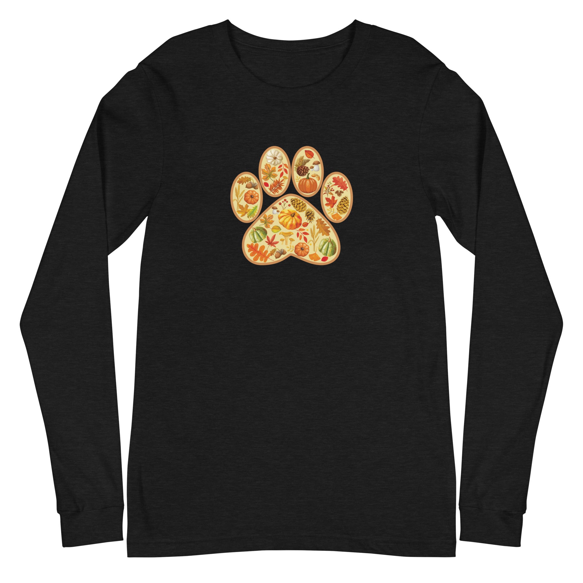 Paw Print of Autumn Long Sleeve Tee、mySite、camillekostekn