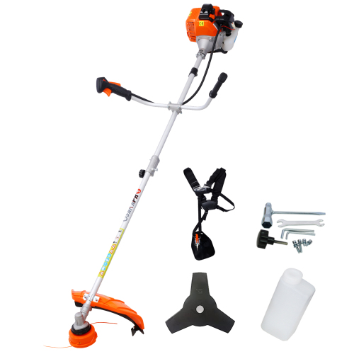 4 in 1 Multi-Functional Trimming Tool, 52CC 2-Cycle Garden Tool System with Gas Pole Saw, Hedge Trimmer, Grass Trimmer, and Brush Cutter EPA Compliant、、eastwooduniform