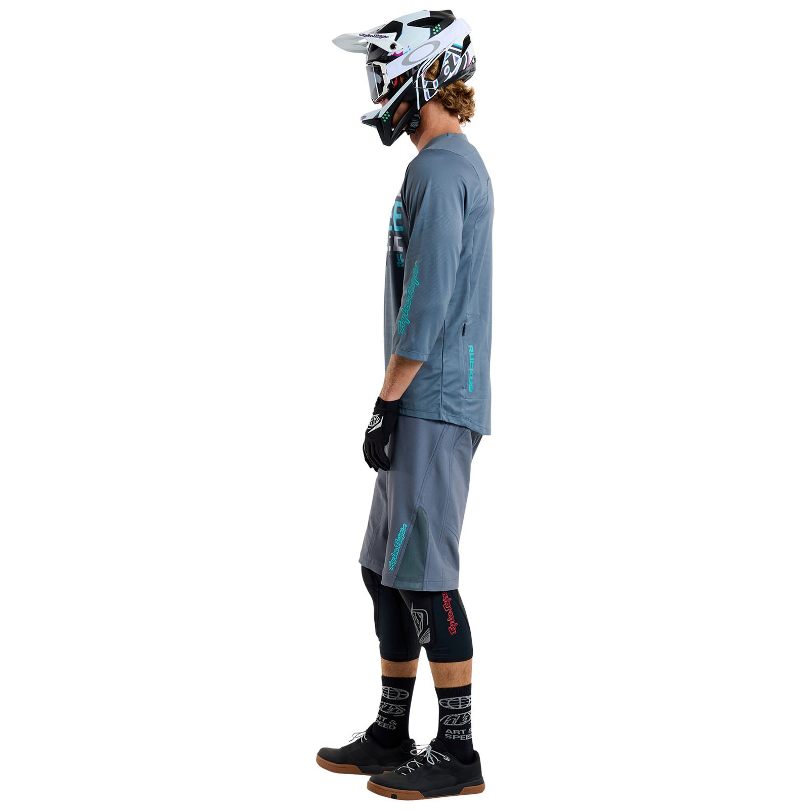 Ruckus 3/4 Jersey Spun Steel Blue、mySite、dreamappss