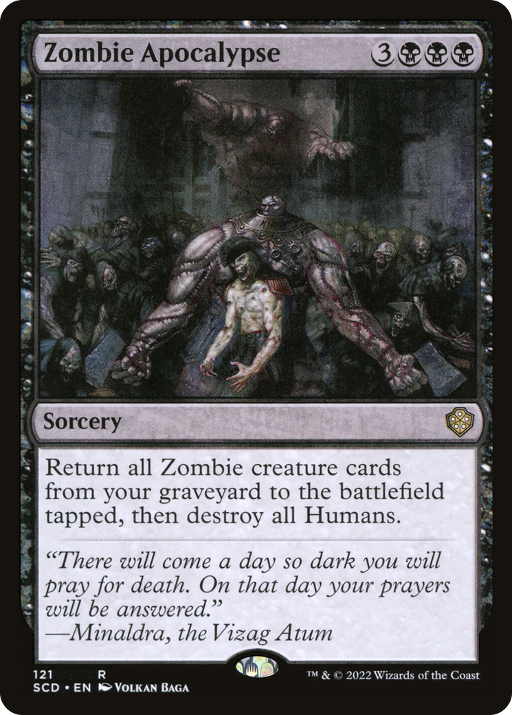 Zombie Apocalypse Starter Commander Decks、mySite、waistdrama