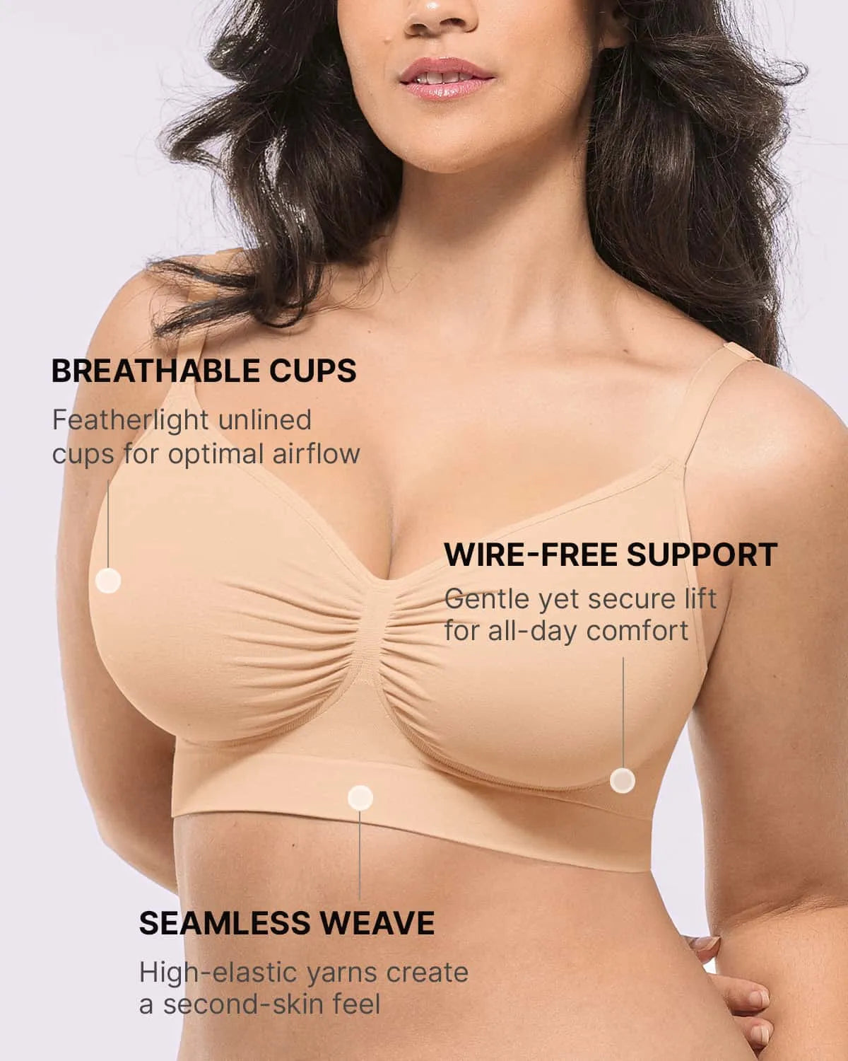 Smooth Unlined Wireless Bra、mySite、bengalsvssteelers