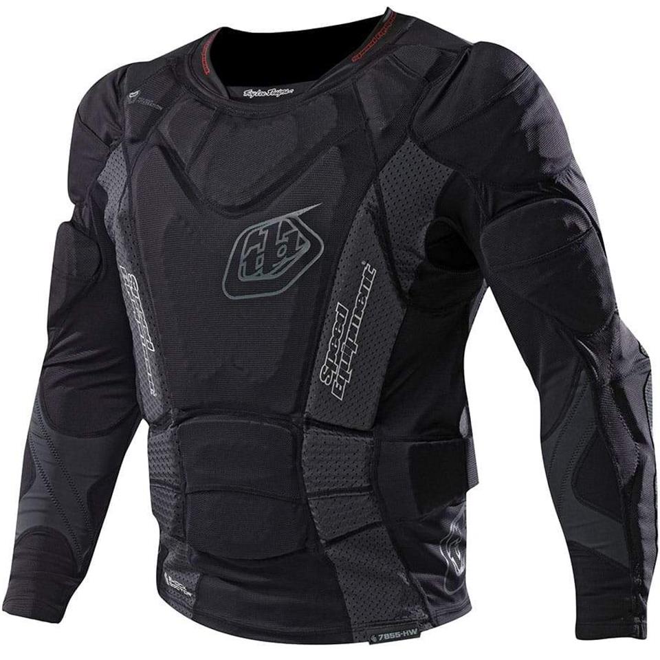  Troy Lee Designs 7855 Upper Protection Long Sleeve Race Shirt - Black、mySite、merchandisen