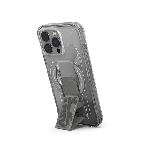 Skinarma HELIO Mag-Charge iPhone 16 Pro Case with Grip-Stand、mySite、fannypackpong