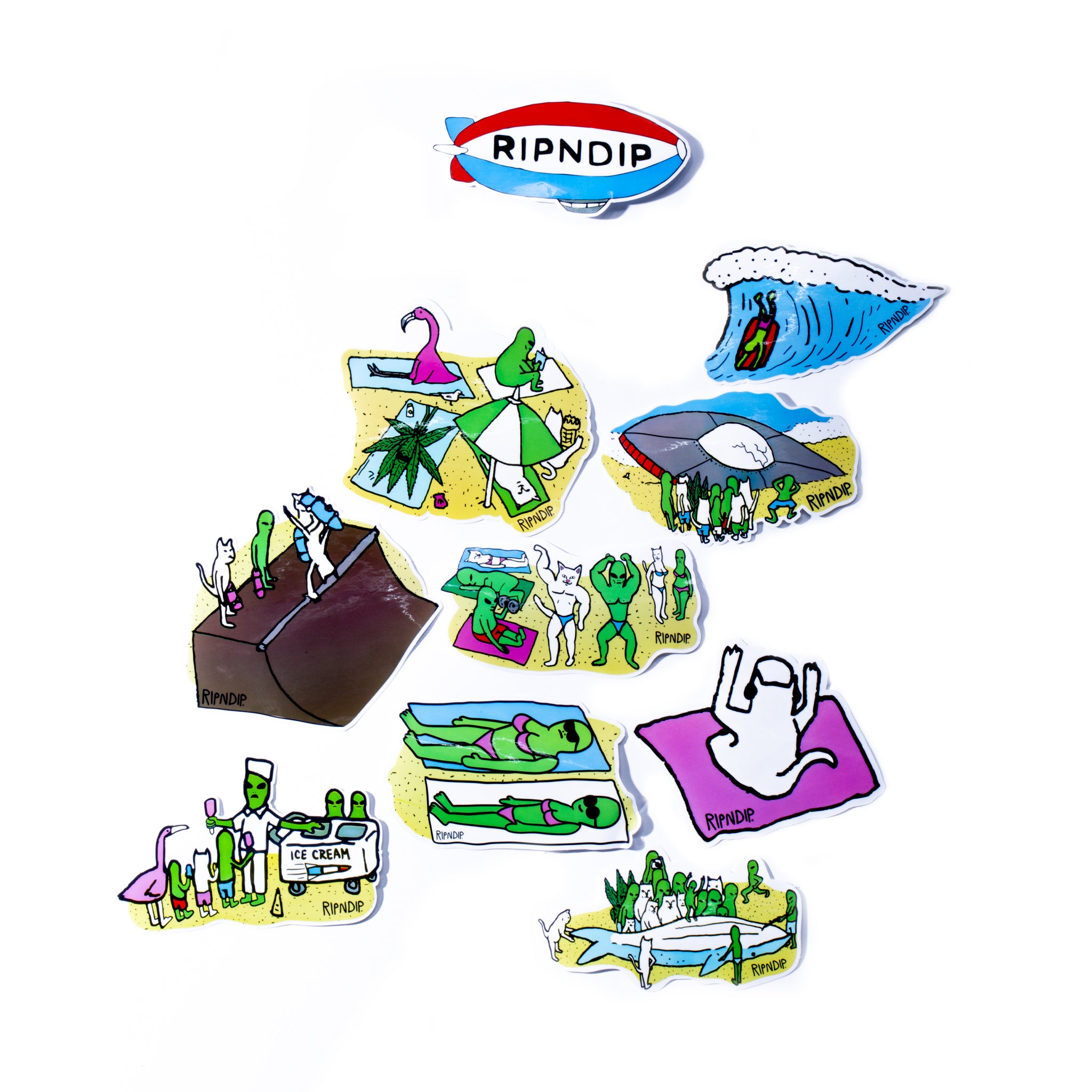  Roswell Beach Sticker Pack (Multi)、mySite、merchandisen