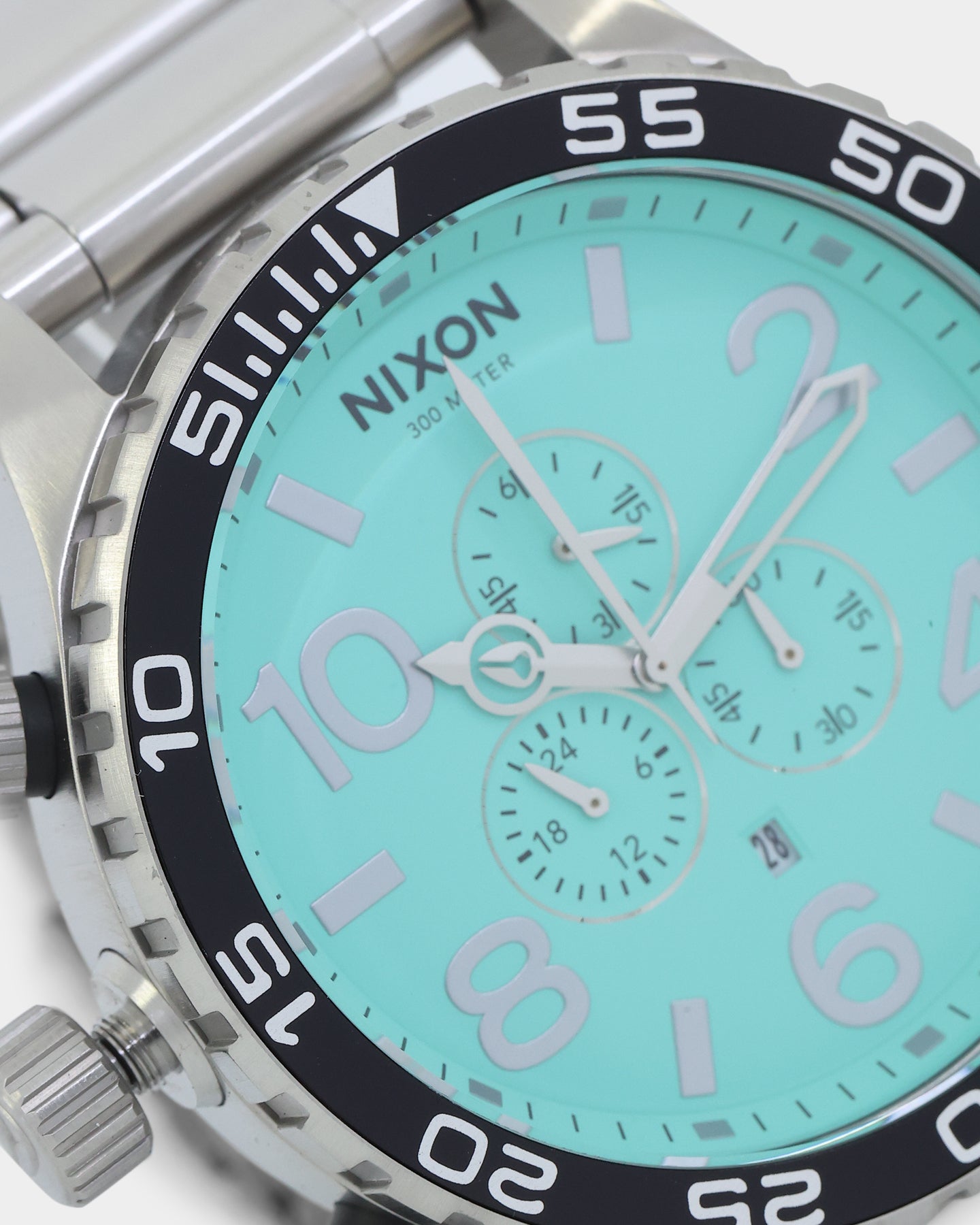 Nixon 51-30 Chrono Silver/Turquoise、mySite、zt4zffjzw