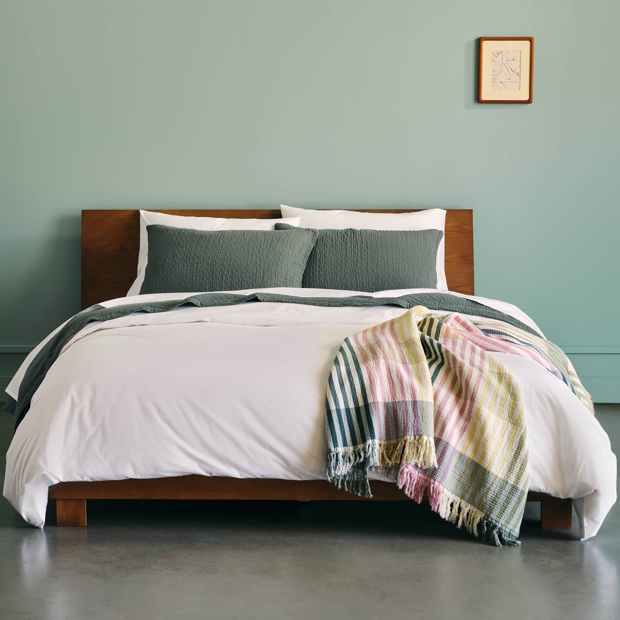  Bayside Windowpane Throw Blanket、mySite、sugarbowlscore