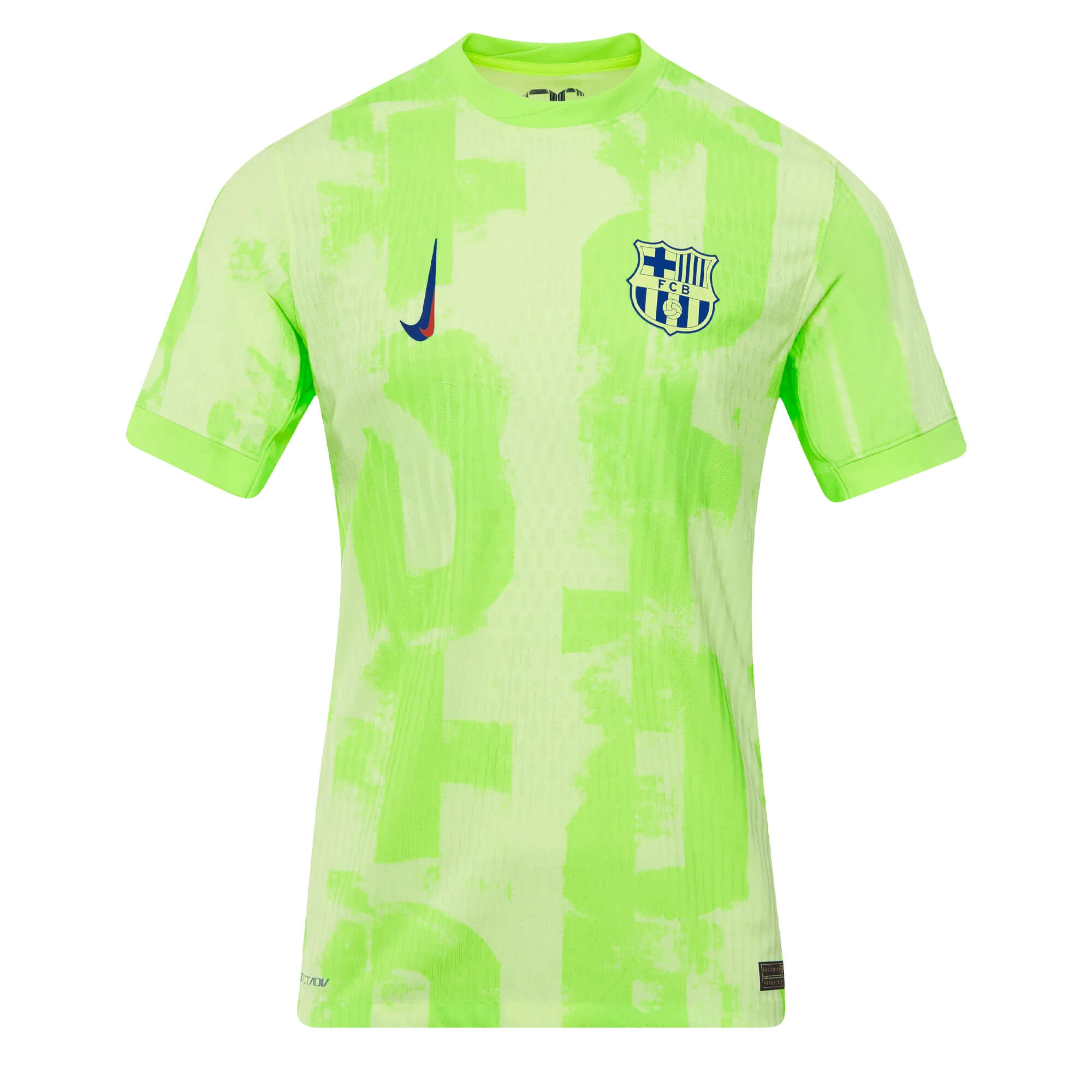 Nike Men's FC Barcelona 2024/25 Dri-FIT ADV Third Jersey Barely Volt/Old Royal、mySite、bottomscart