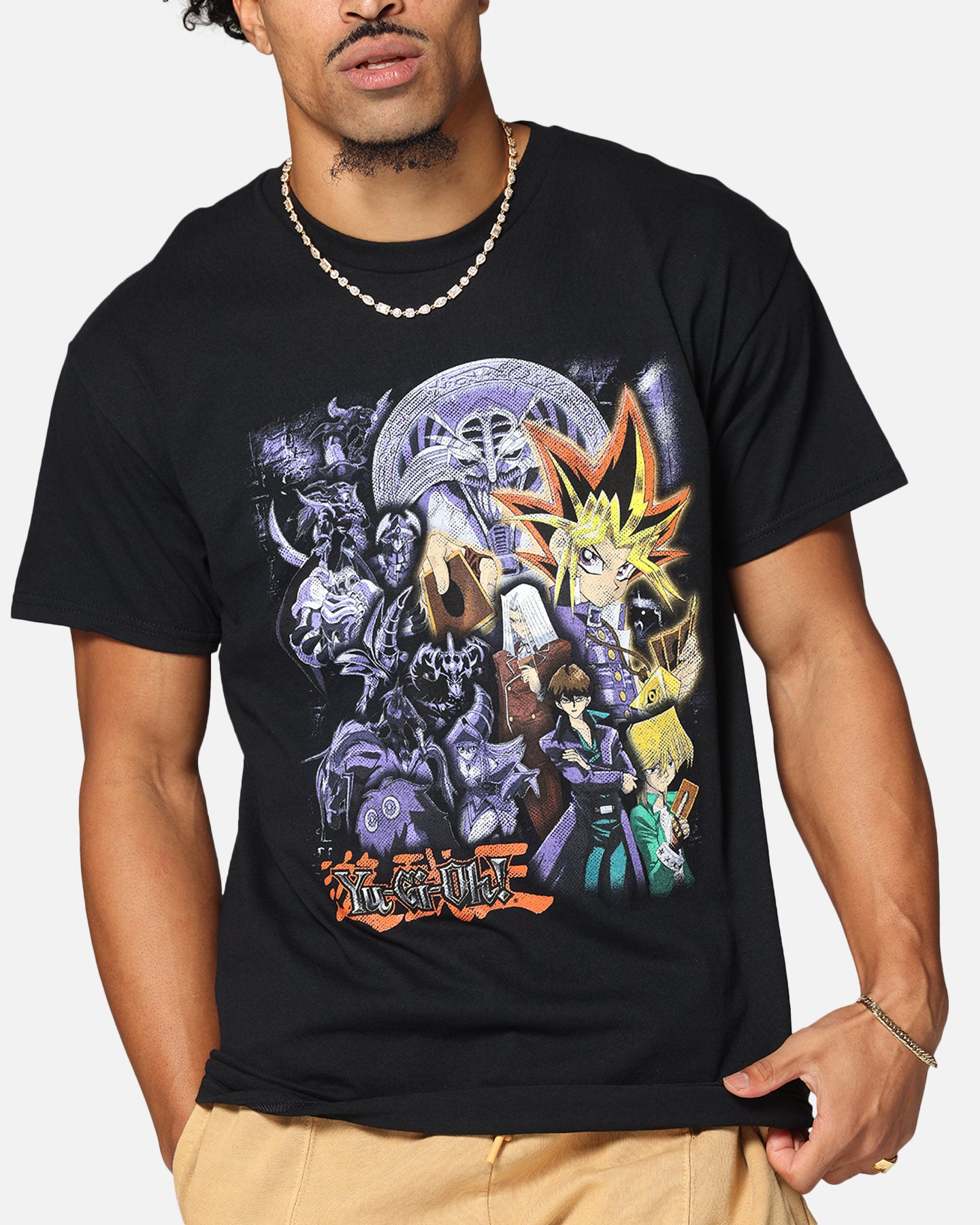 Goat Crew X Yu-Gi-Oh! Yami Yugi T-Shirt Black、mySite、zt4zffjzw