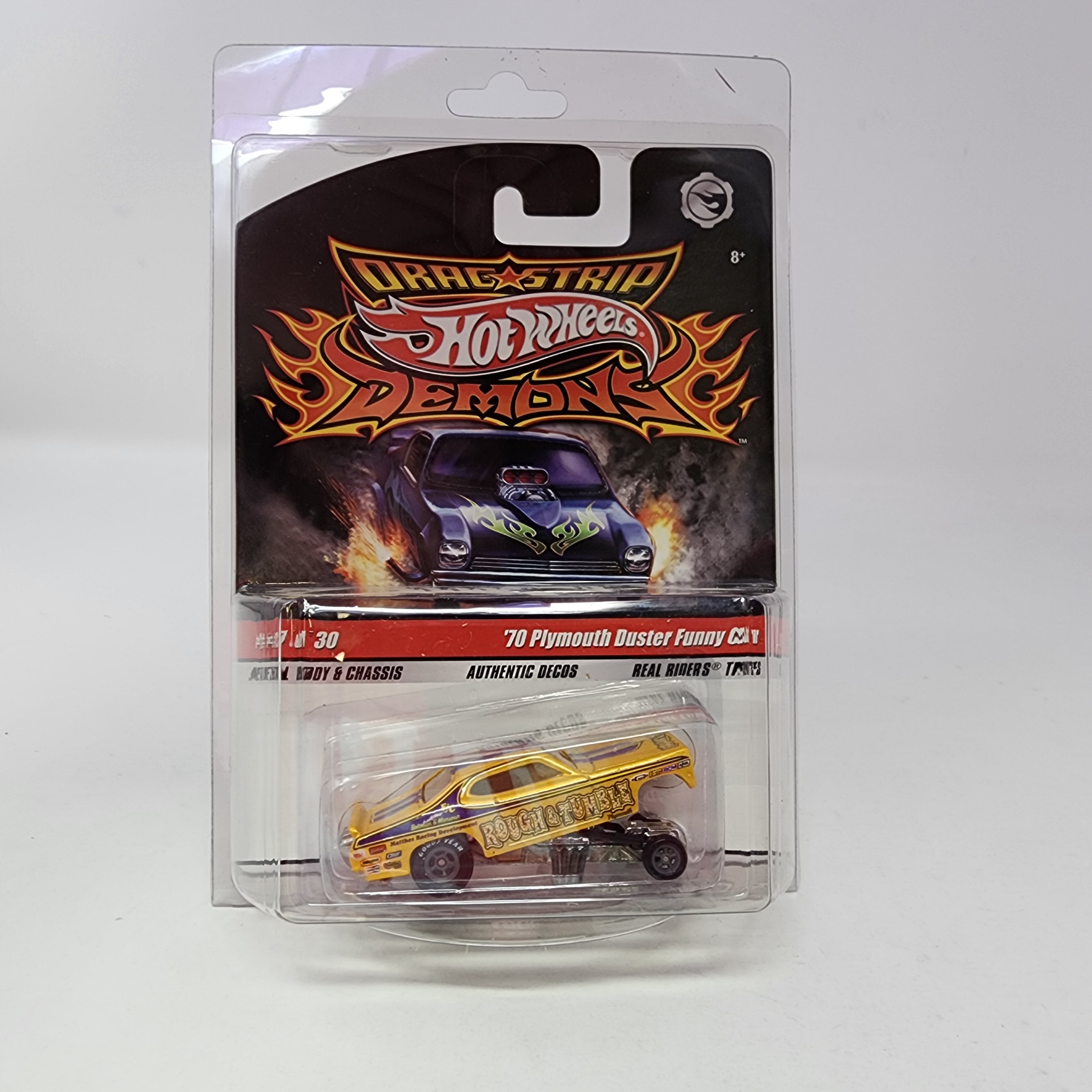 '70 Plymouth Duster Funny Car #17 * Hot Wheels Drag Strip Demons、mySite、hgirdovlk