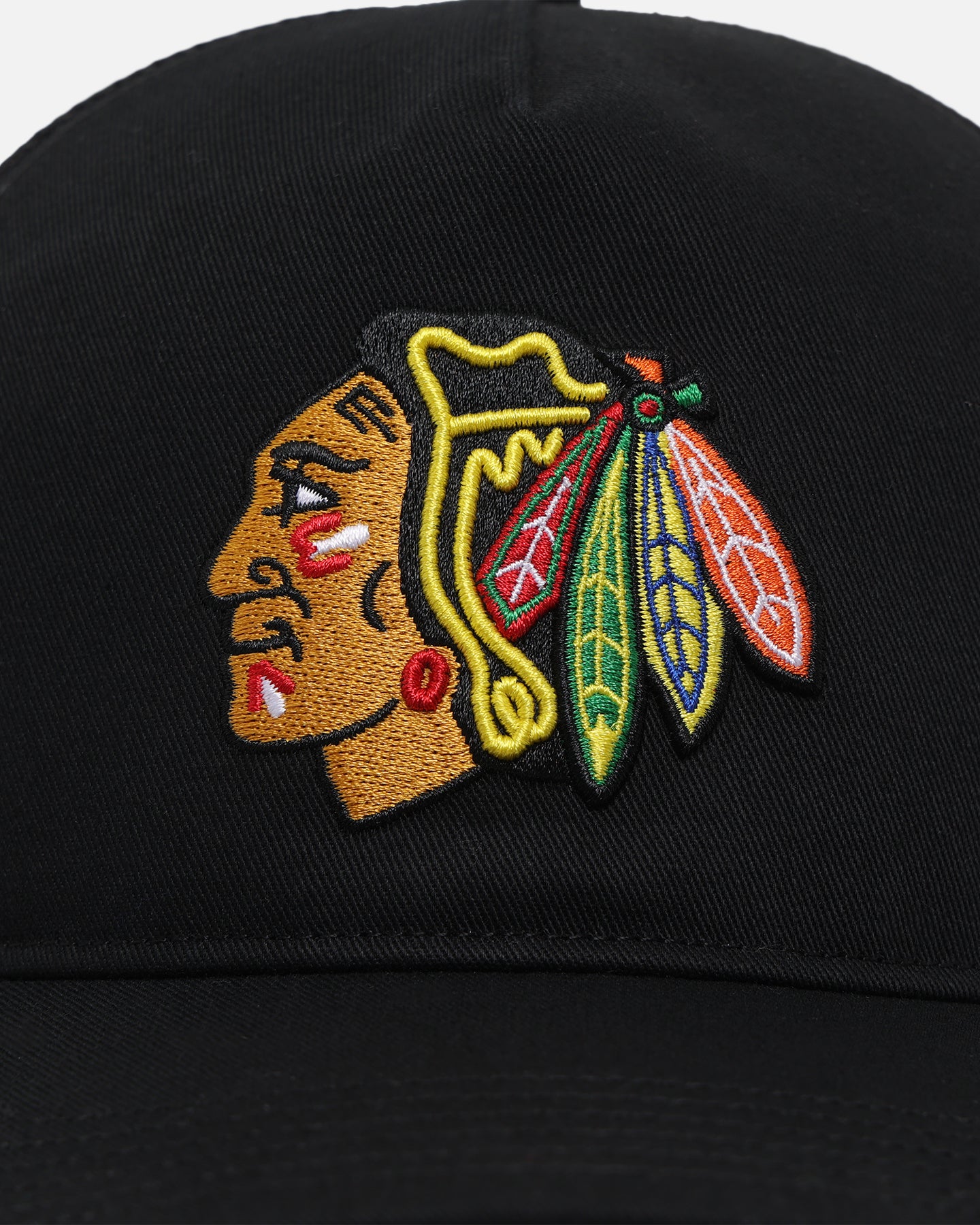 47 Brand Chicago Blackhawk Mesh '47 Hitch Trucker Snapback Black/Team、mySite、zt4zffjzw