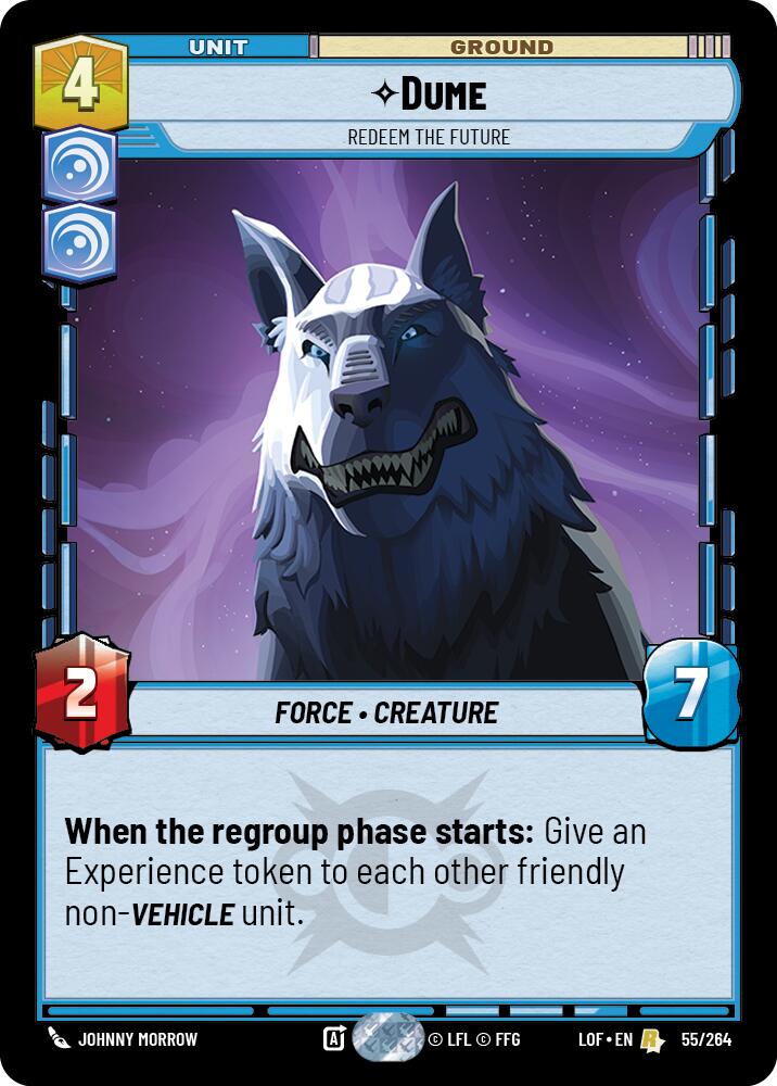 Dume - Redeem the Future (55/264) (55/264) Legends of the Force、mySite、waistdrama