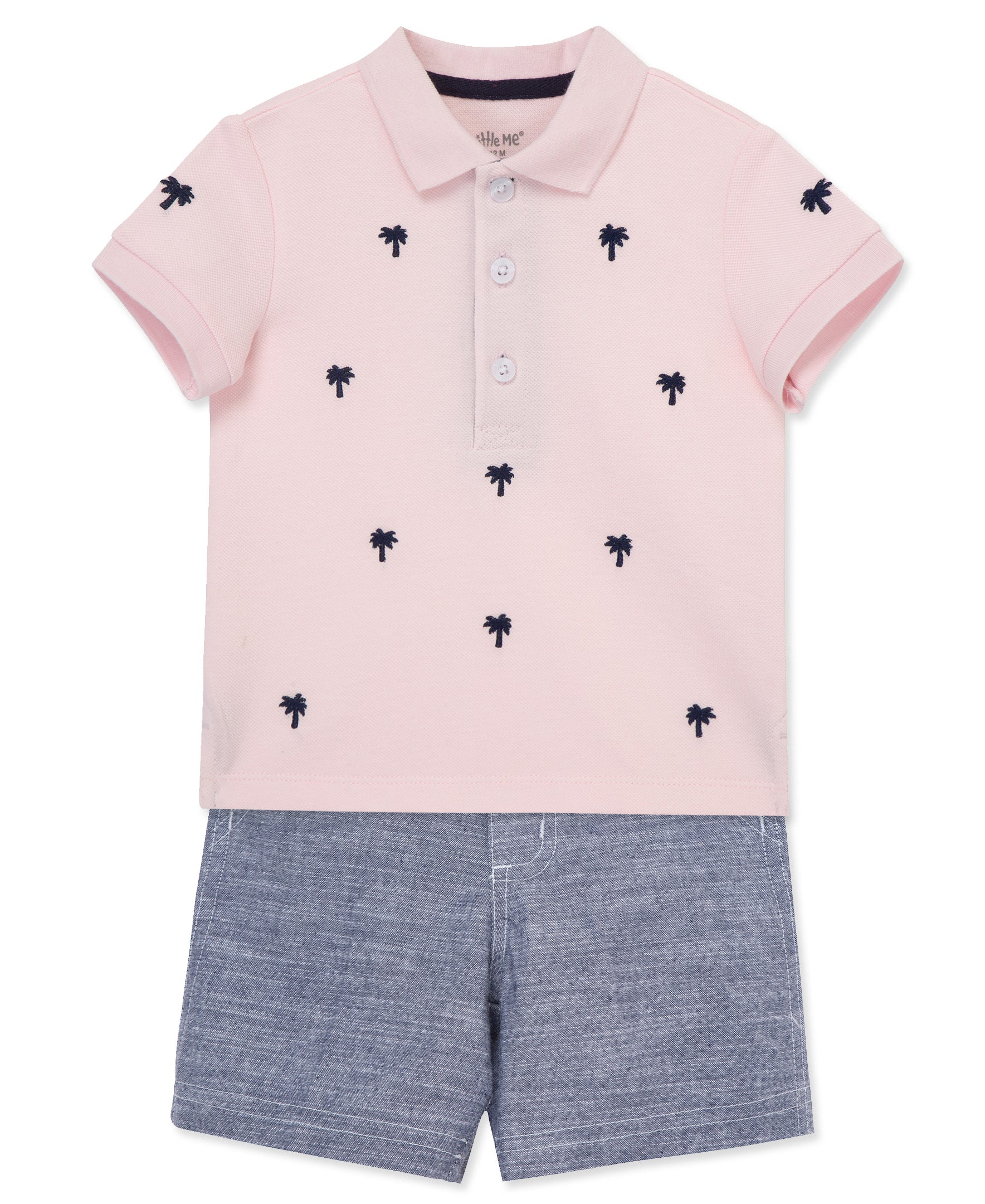  Palm Polo Short Set (2T-4T)、mySite、layawaytickets