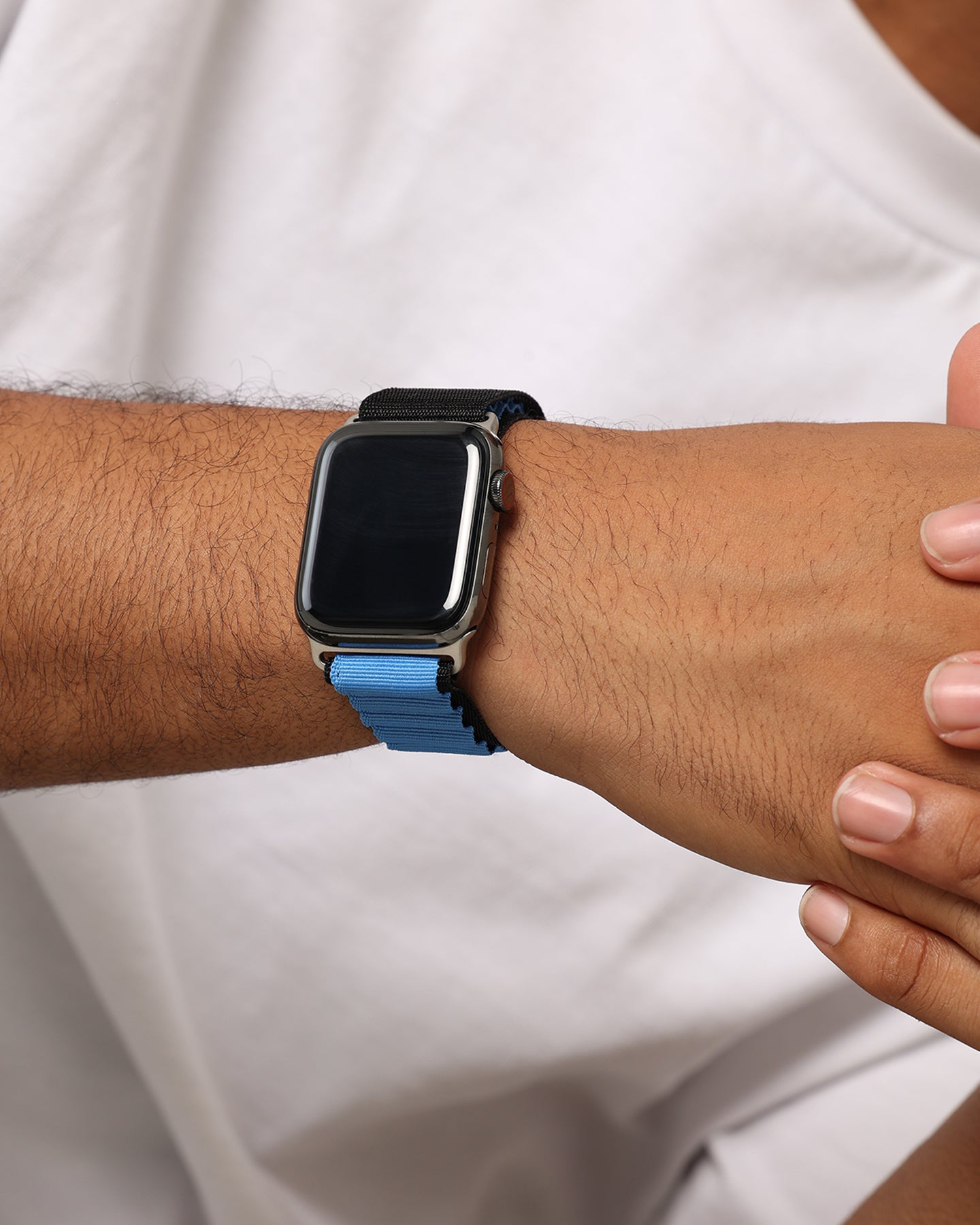 Saint Morta Trail Band M003 Black/Blue、mySite、zt4zffjzw