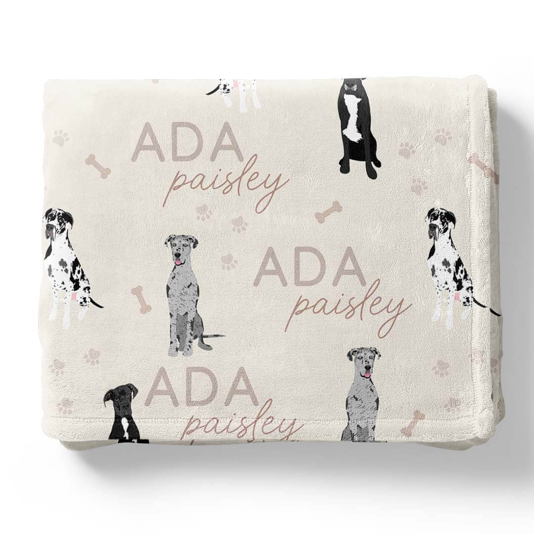  Personalized Kids Blankets | Dog Breeds、mySite、layawaytickets