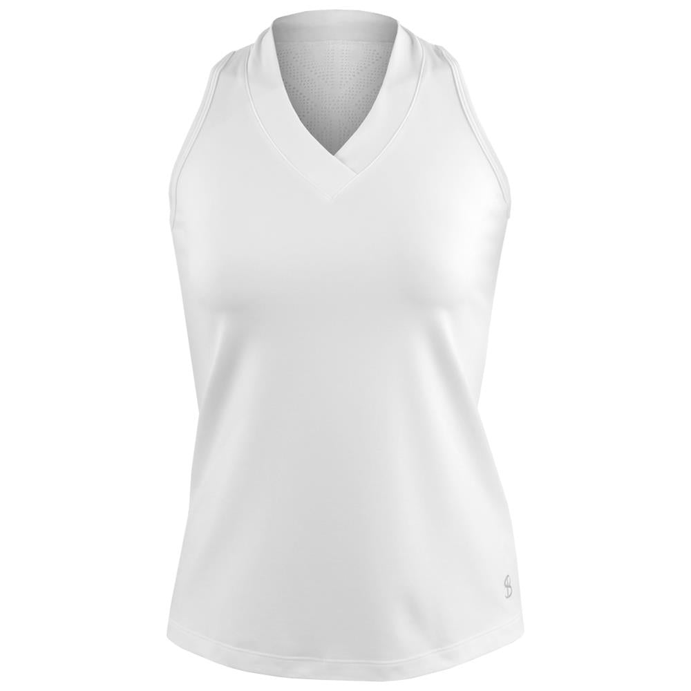 Sofibella Women's Diamond Rush Racerback - White
