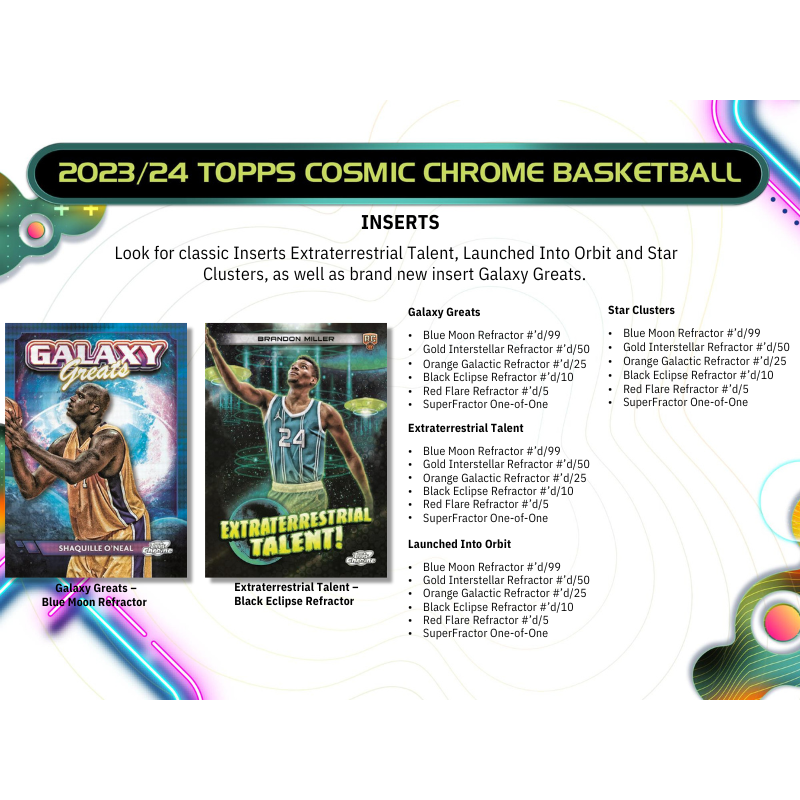 2023/24 Topps Cosmic Chrome Basketball Hobby 12 Box Case、mySite、waistdrama