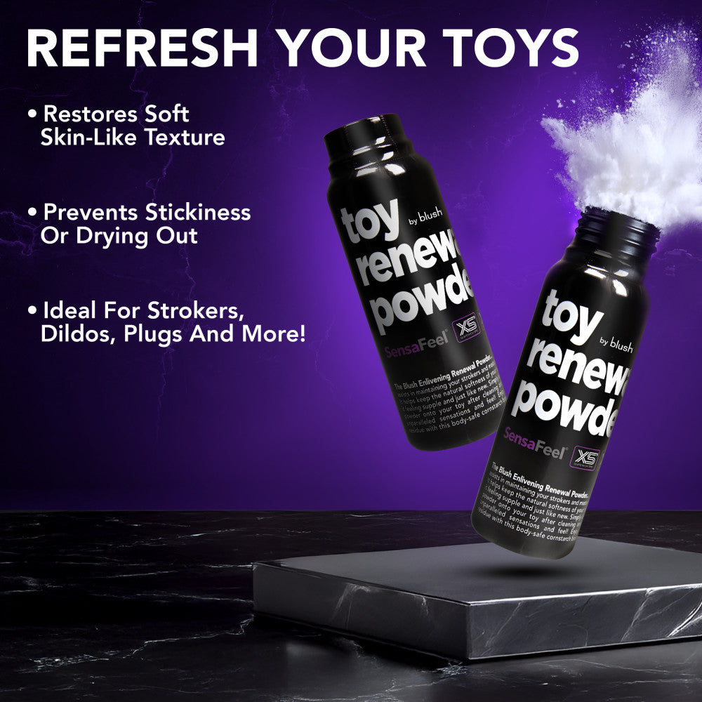 Sex Toy Renewal Powder By Blush® - Refreshes Toys Made From TPE、mySite、bottomscart