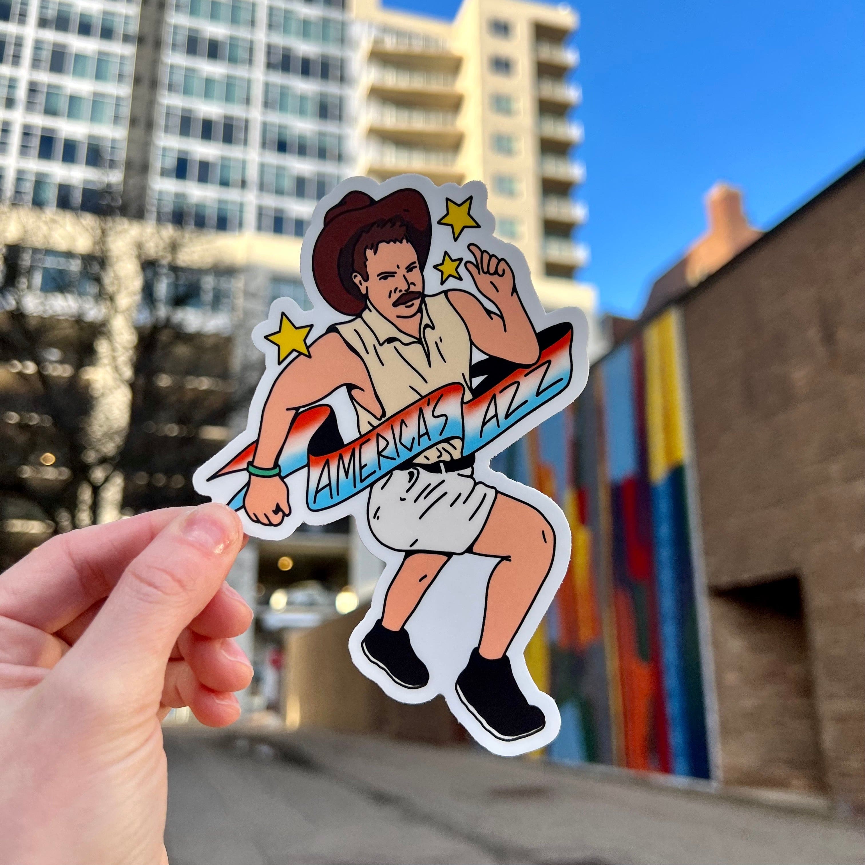  America's Azz Frankie Lapenna Sticker、mySite、ghnorth