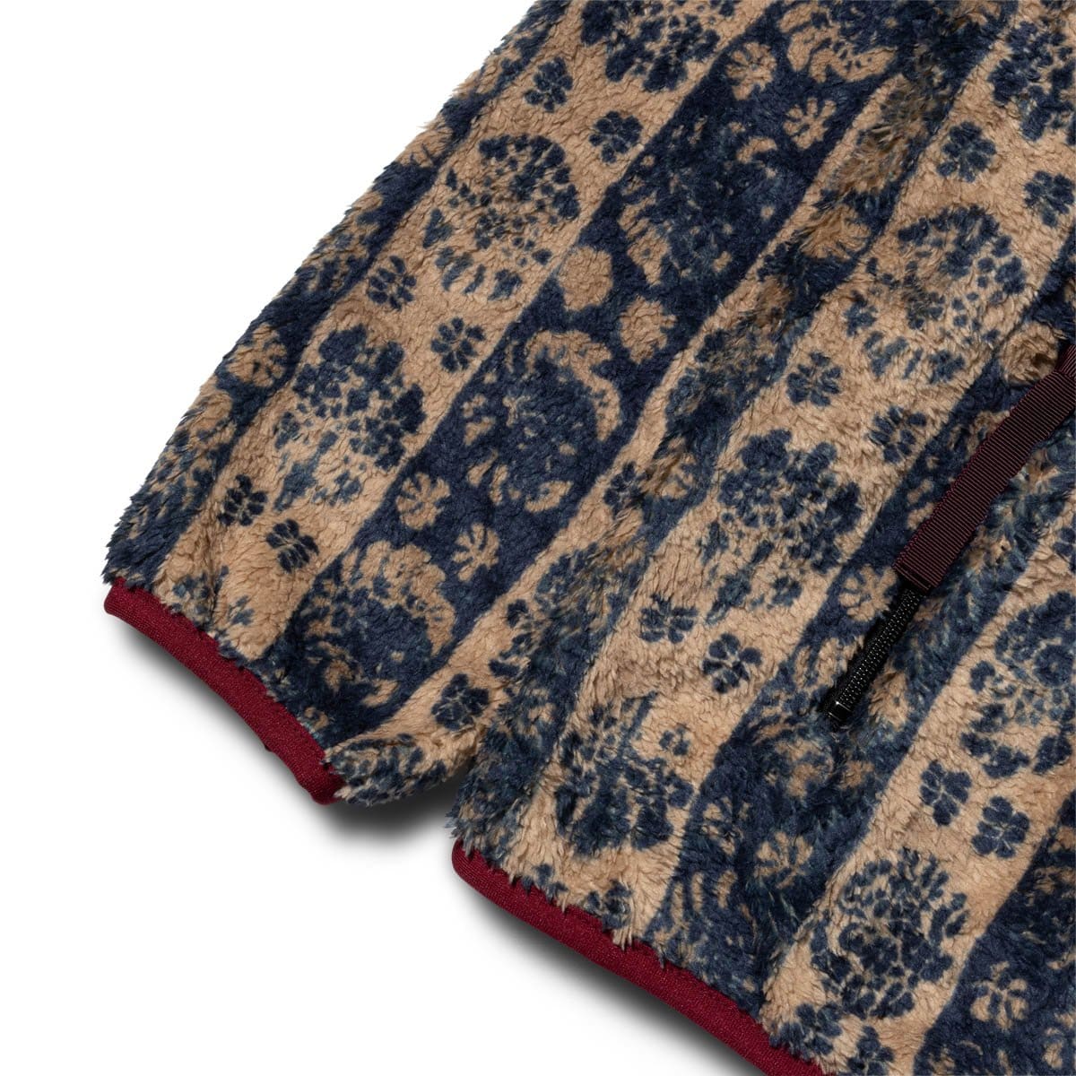 DAMASK STRIP FLEECE ZIP BLOUSON、mySite、zt4zffjzw