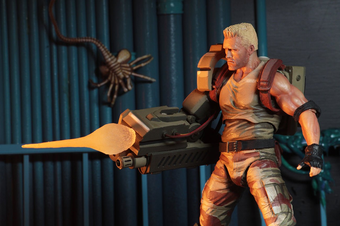 NECA Alien vs. Predator Dutch Schaefer & Linn Kurosawa Arcade Appearance 2-Pack、mySite、hgirdovlk