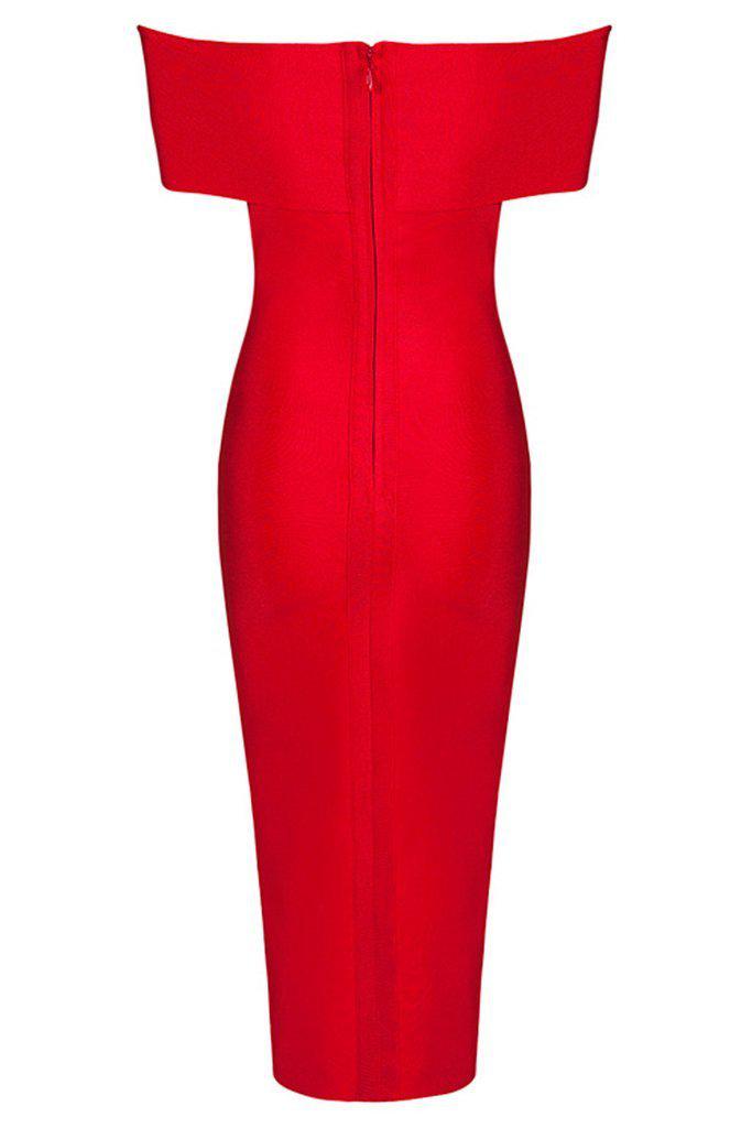 Trix Dress | Red、mySite、merchandisen