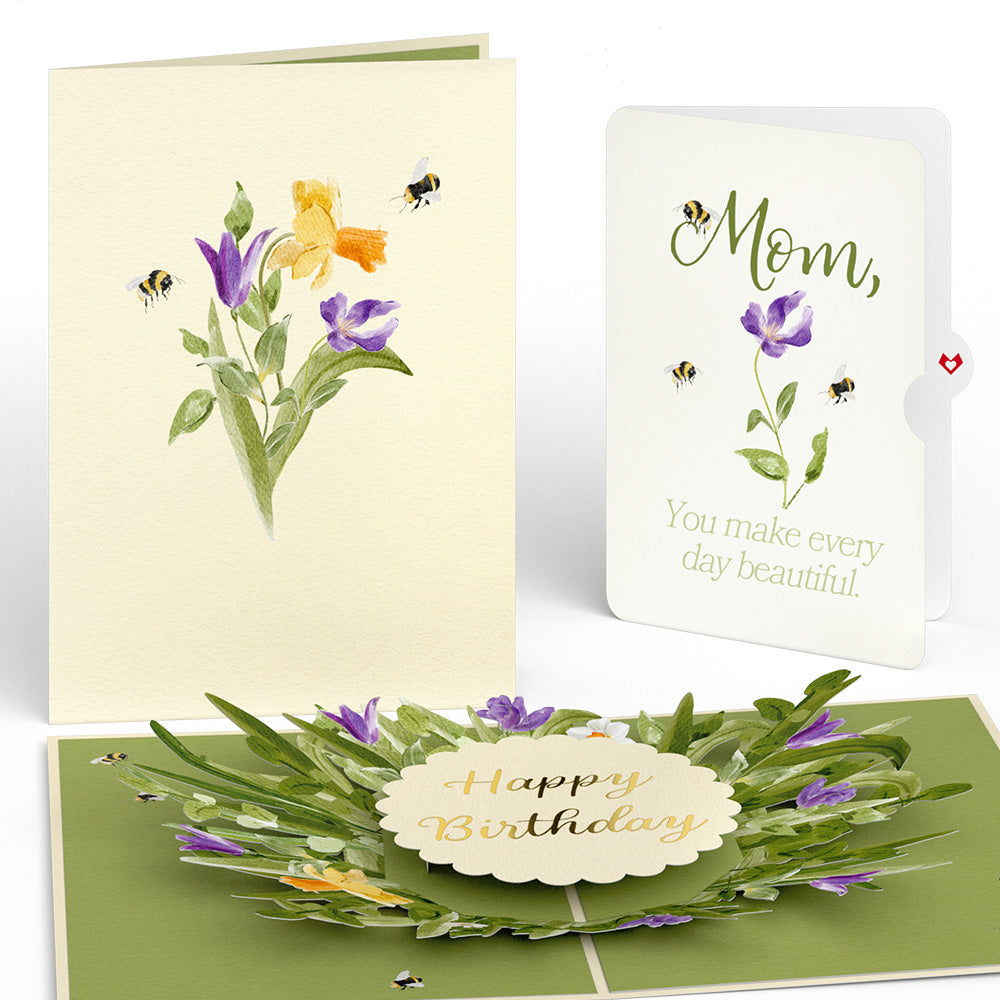 Bloom Birthday Pop-Up Card and Sentiment Set for Mom、mySite、solidvoid