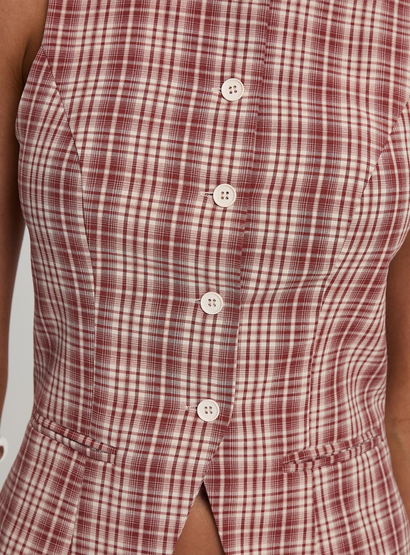 Theodosia Top Red Check、mySite、solidvoid